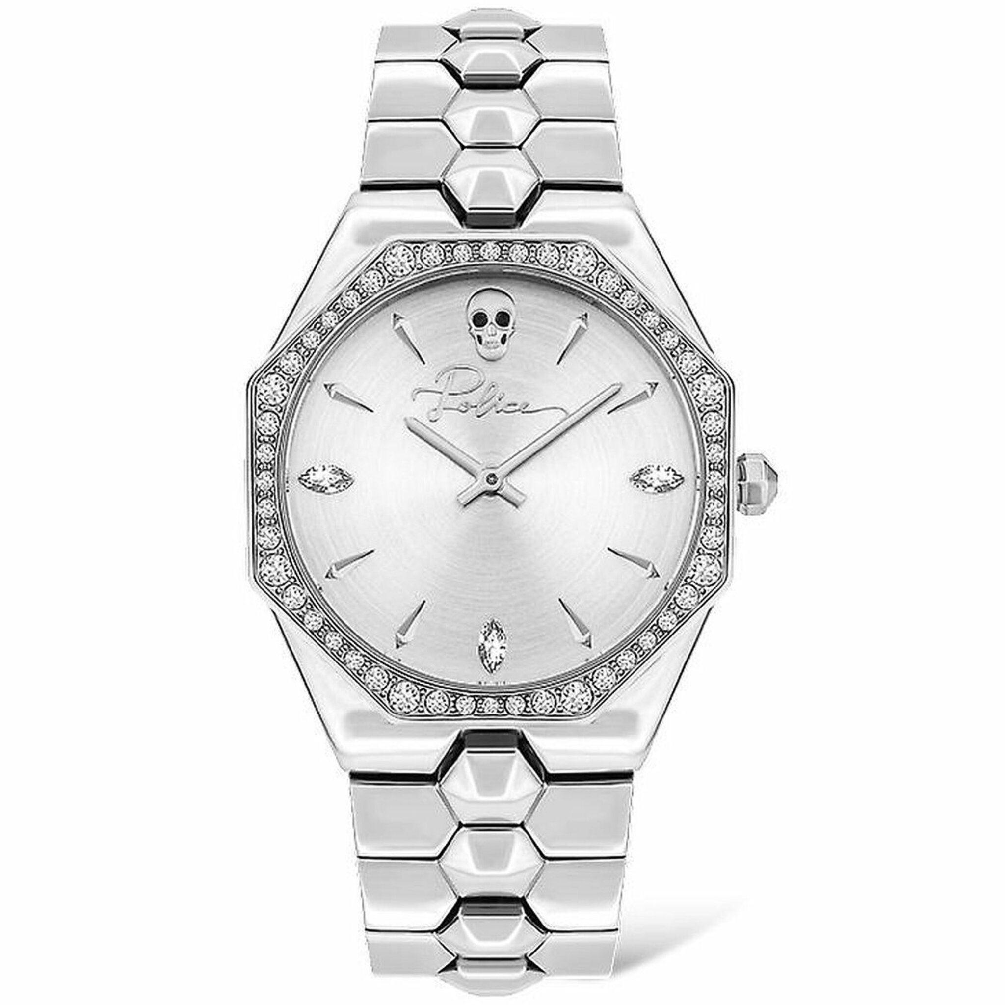 Pl16038bs.04m, Quartz, 35mm, 3atm, silver