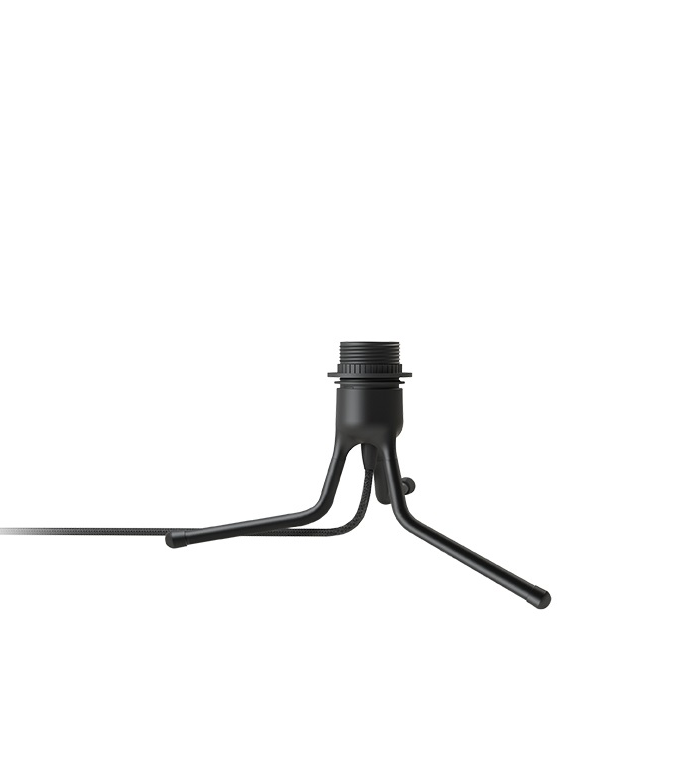 Tripod base black 4054 lampfot, Umage