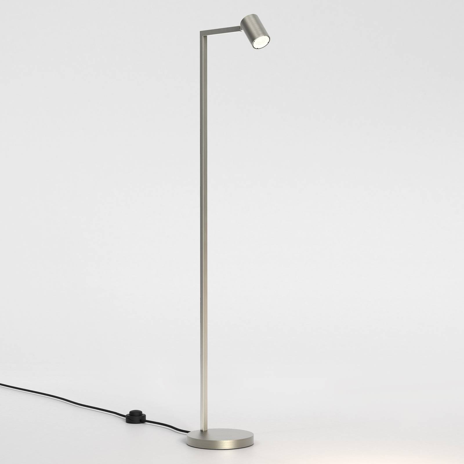 Astro Ascoli golvlampa, nickel matt