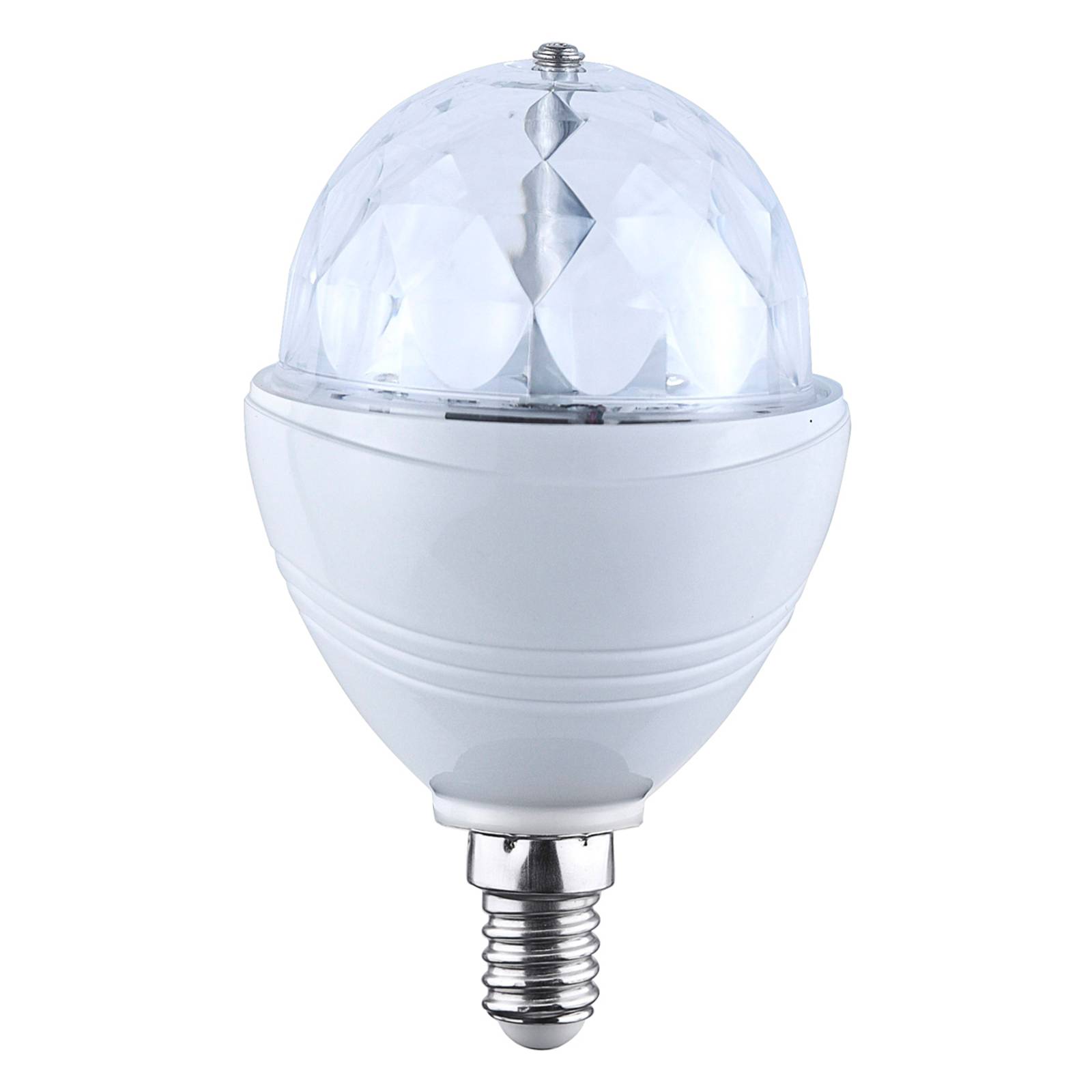 E27 3W RGB LED-lampa Disco" 120°"
