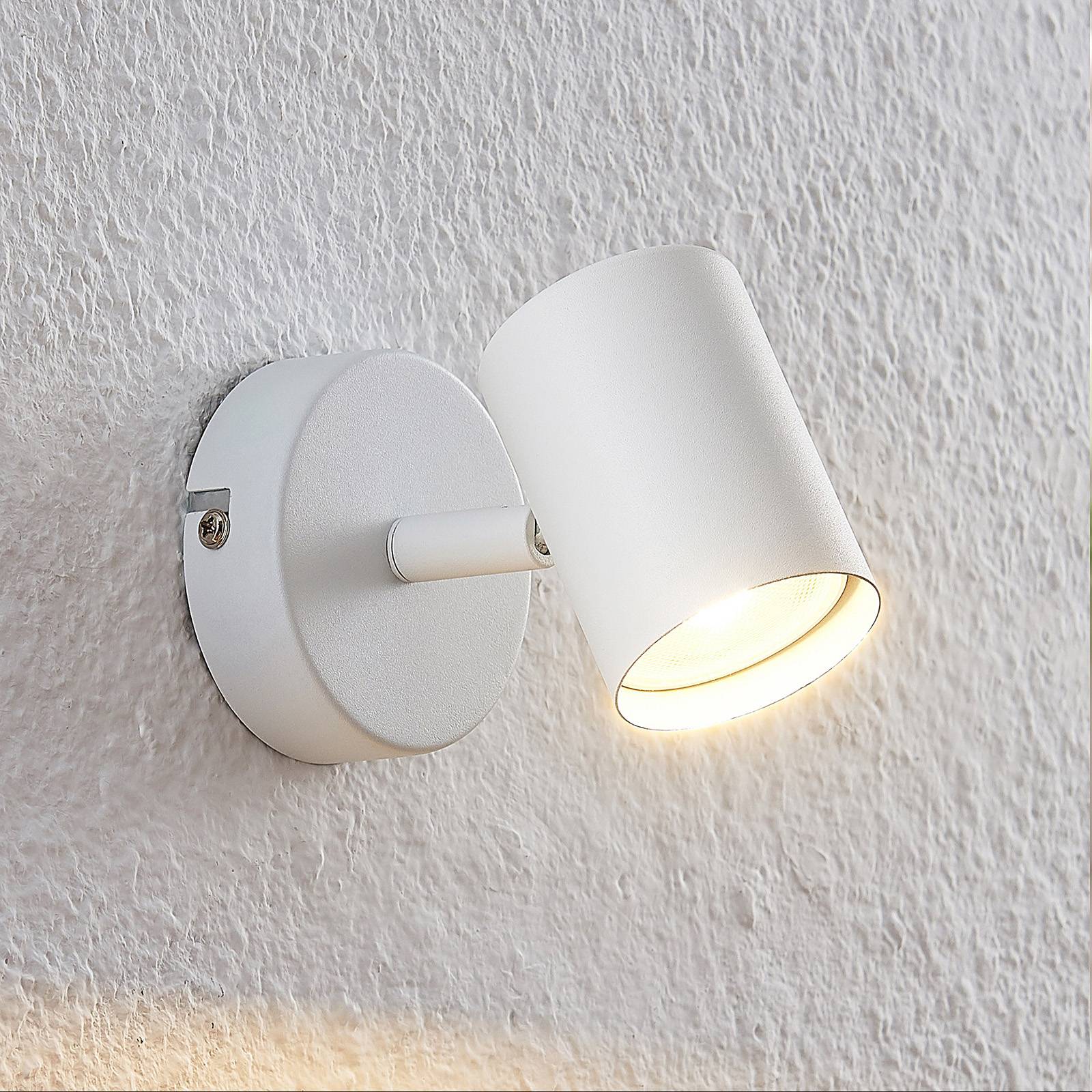 ELC Tomoki LED-spotlight, vit, 1 lampa
