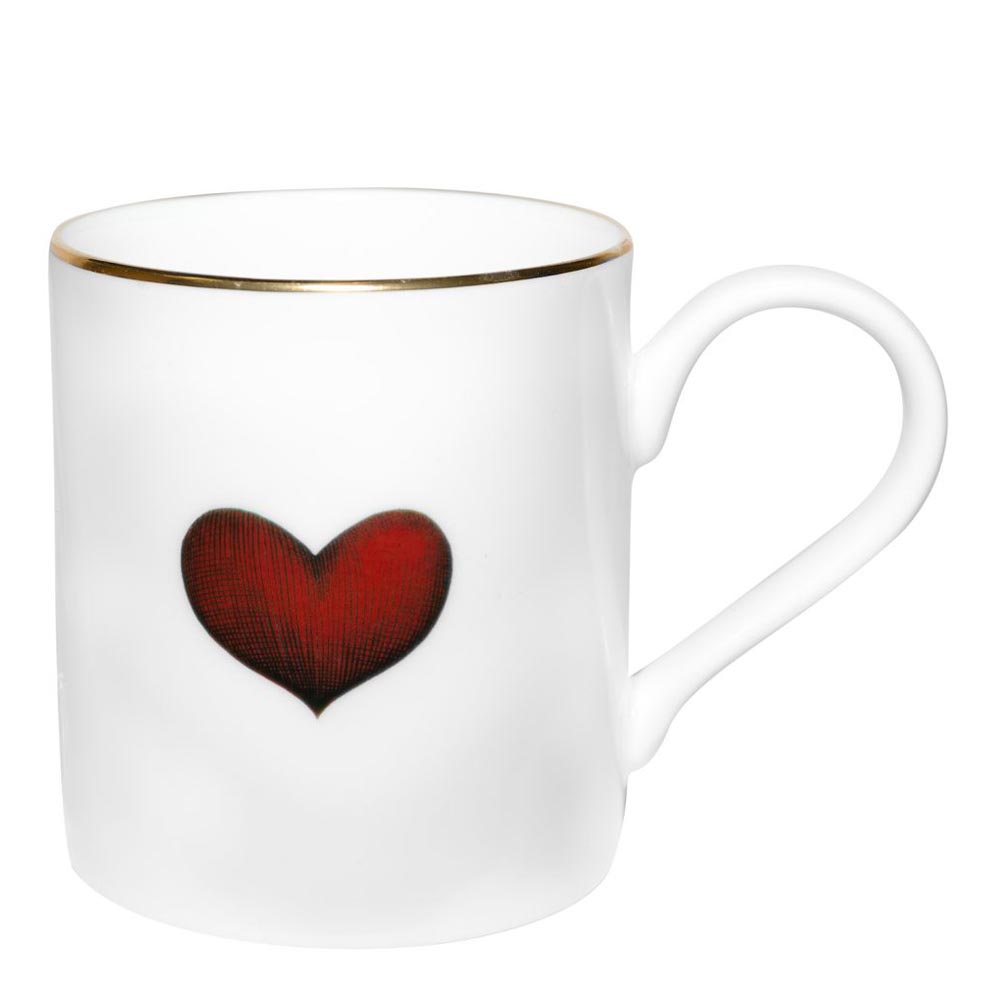 Rory Dobner - Magestic Mug Rött Love Heart