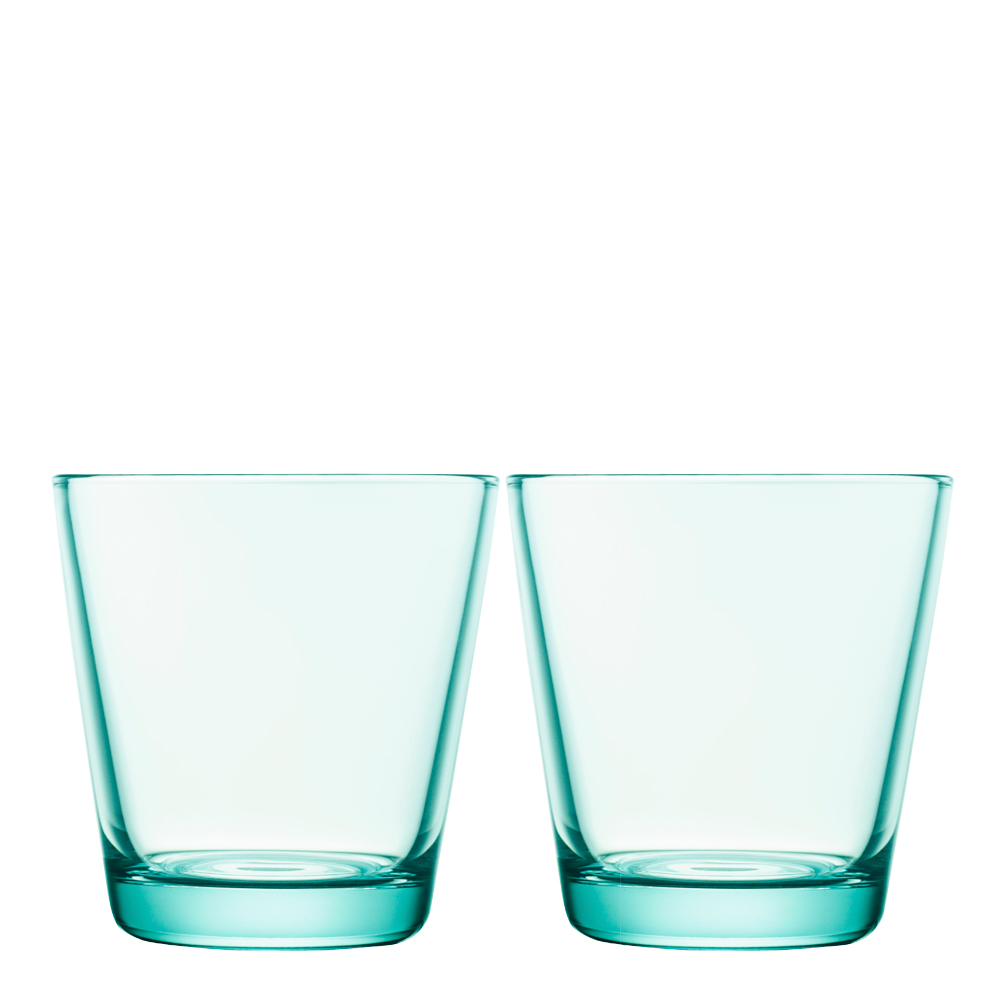 Iittala - Kartio Glas 21 cl 2-pack Vattengrön