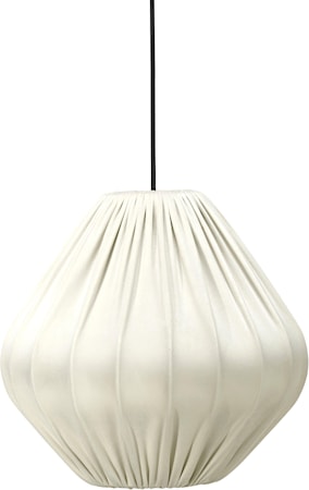 Malou Takskärm Sammet Vit 50cm