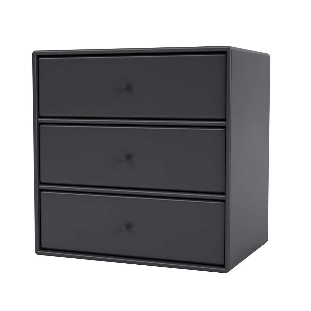 Montana Modul Mini Med 3 Lådor Anthracite