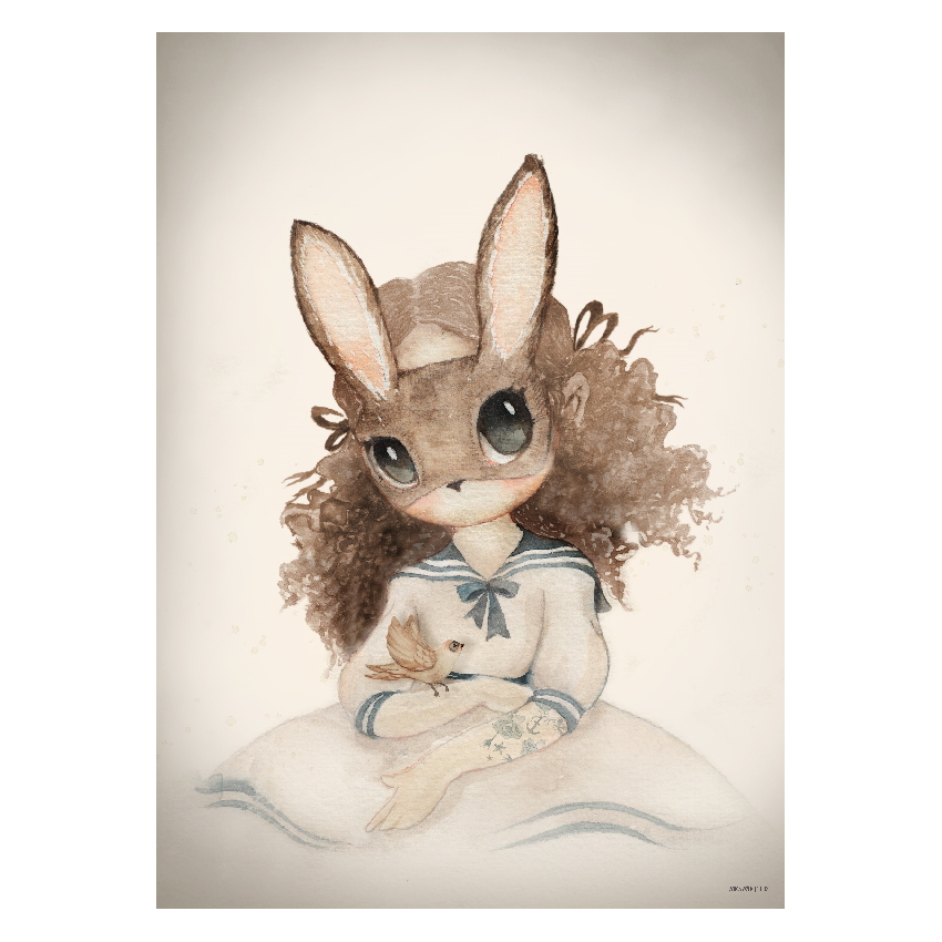 Miss Rose 50 x 70 cm, Mrs Mighetto