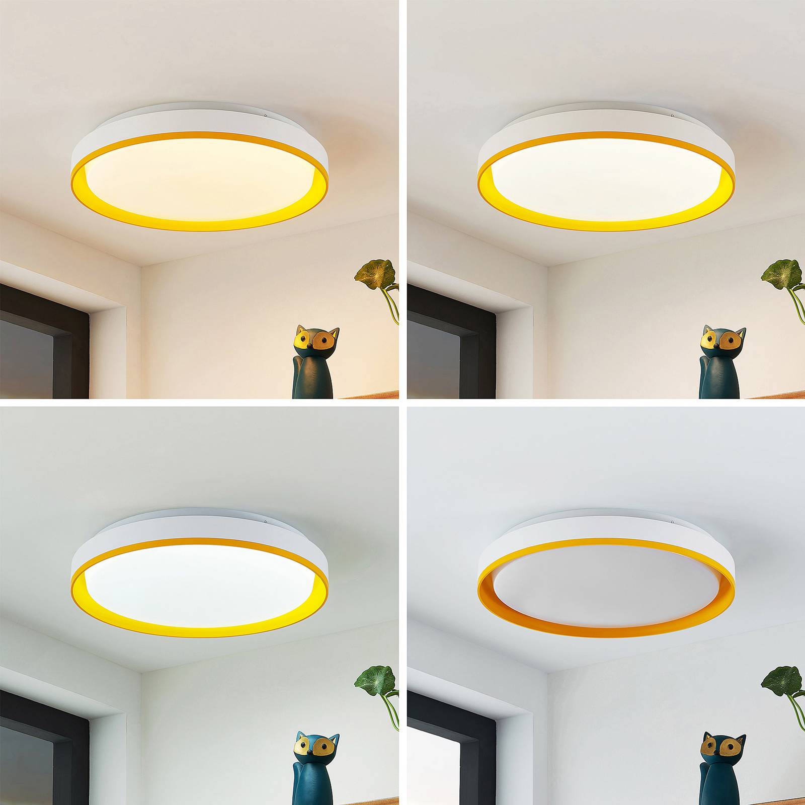 Lindby Divora LED-taklampa CCT Ø 41,5 cm