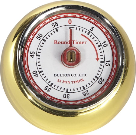 Dulton Timer Guld 7,5cm