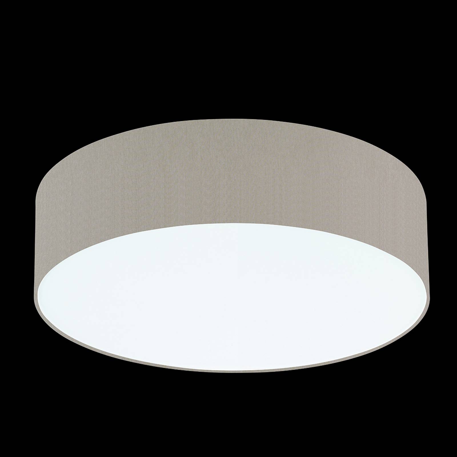 Melange-brun taklampa Maria. 60 cm.