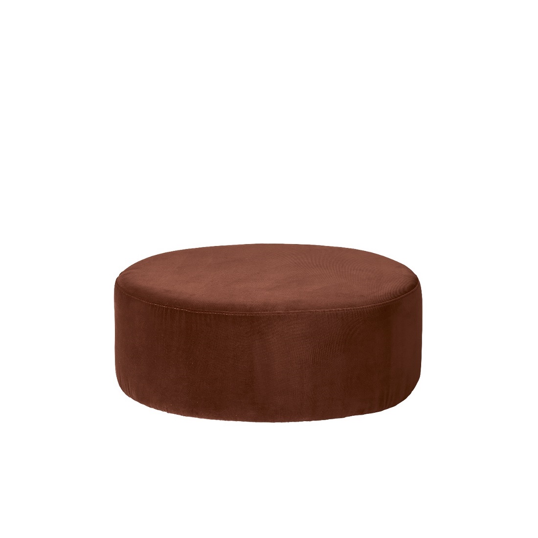 Sittpuff röd sammet VIND, Broste Copenhagen