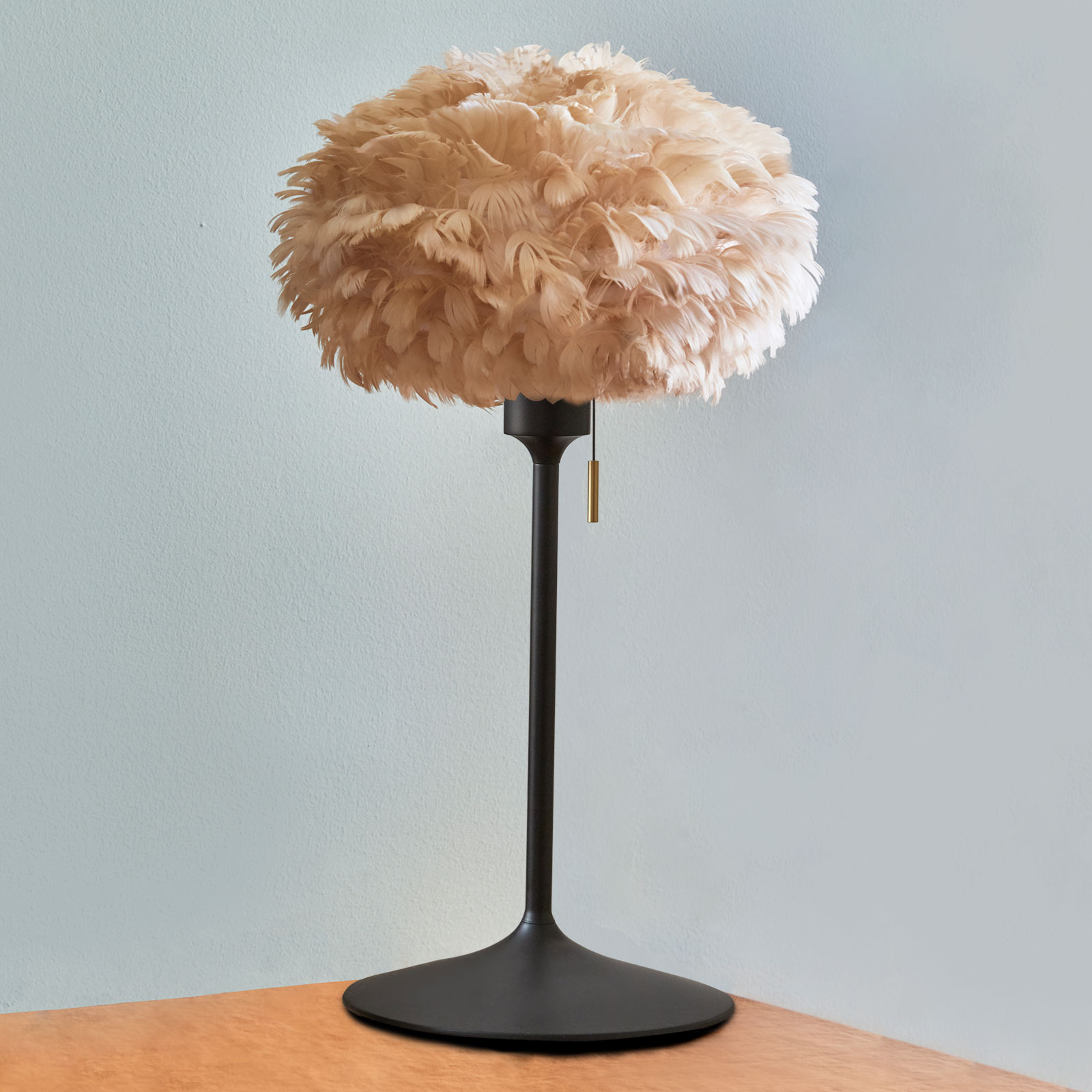 UMAGE Eos Mini bordslampa brun/champagne svart