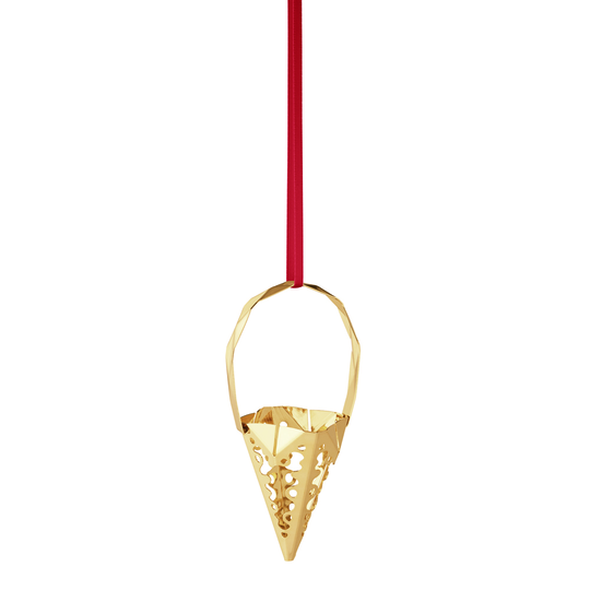 Georg Jensen - Christmas Collectibles Julhänge Kon 9,7 cm Förgylld
