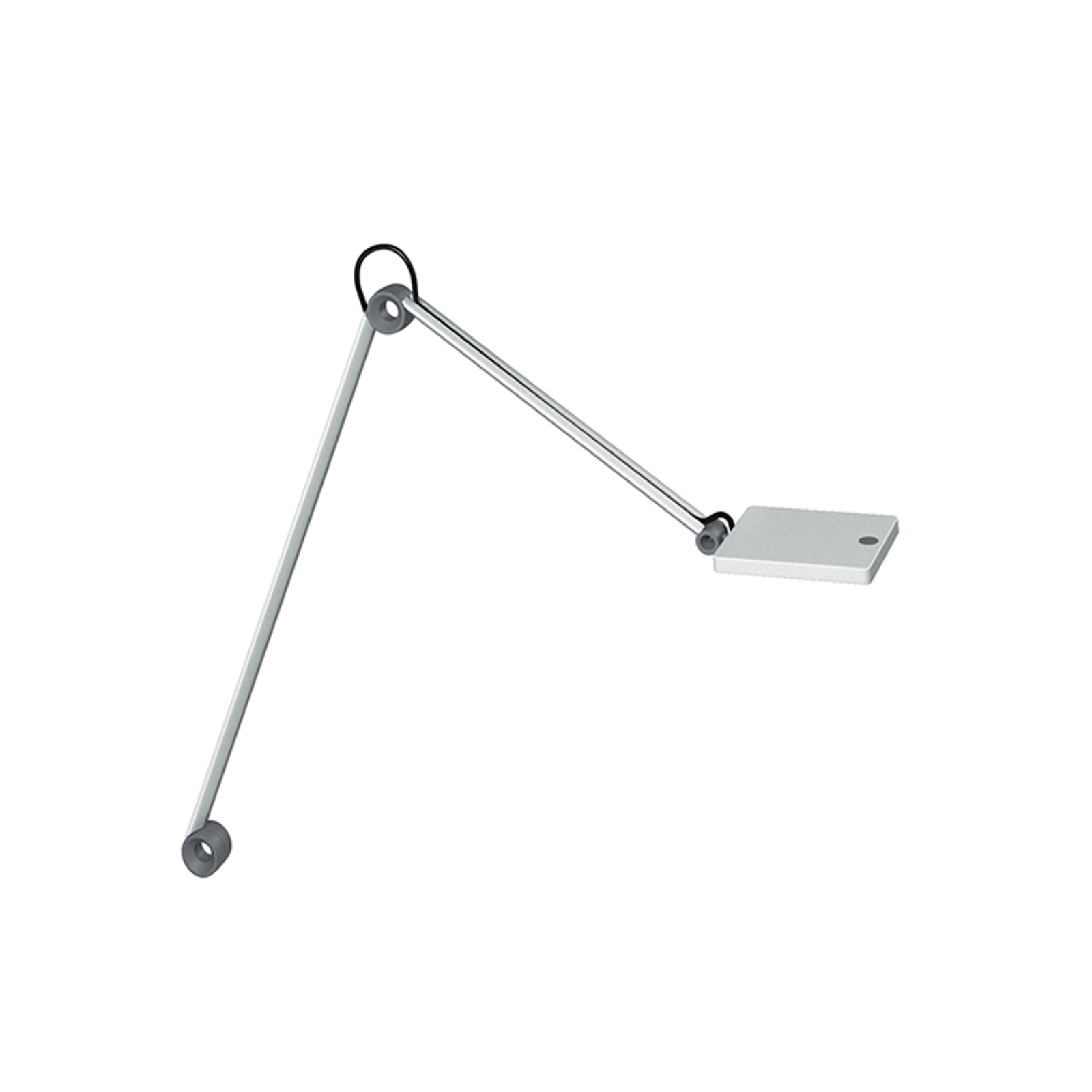 Arbetsplatslampa PARA.MI FTL108 R silver 4 000 K