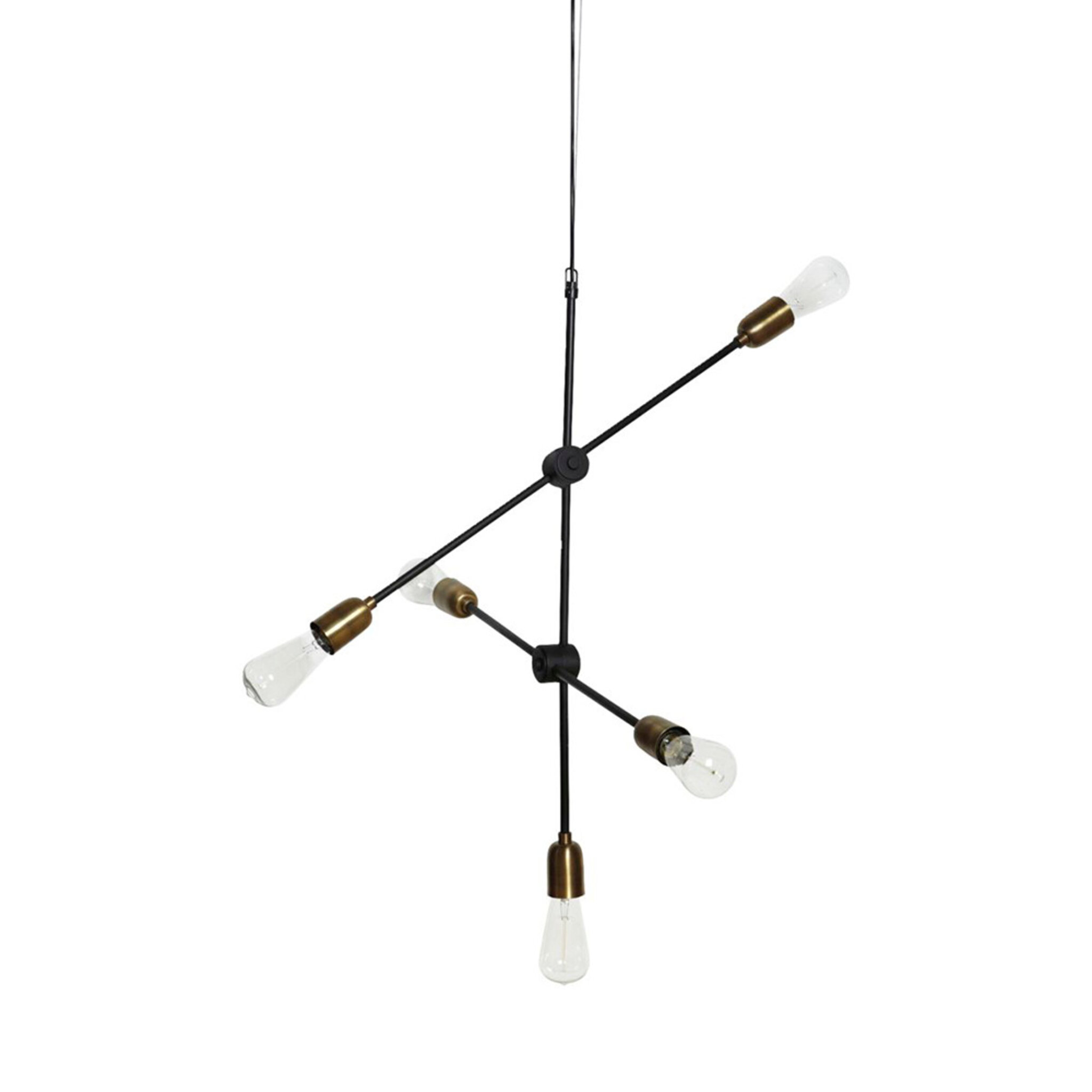 Lamp Molecular plated