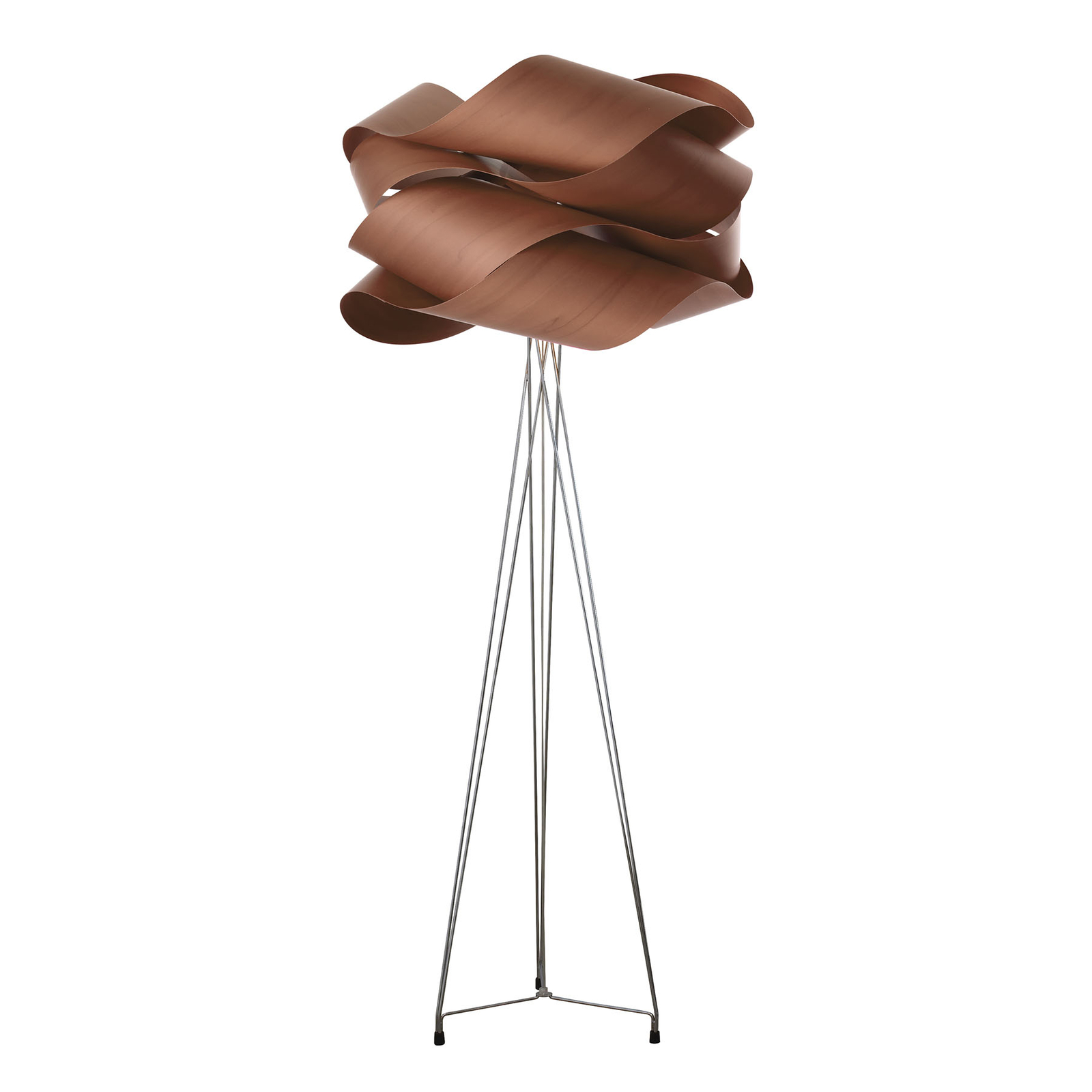 LZF Link golvlampa, choklad