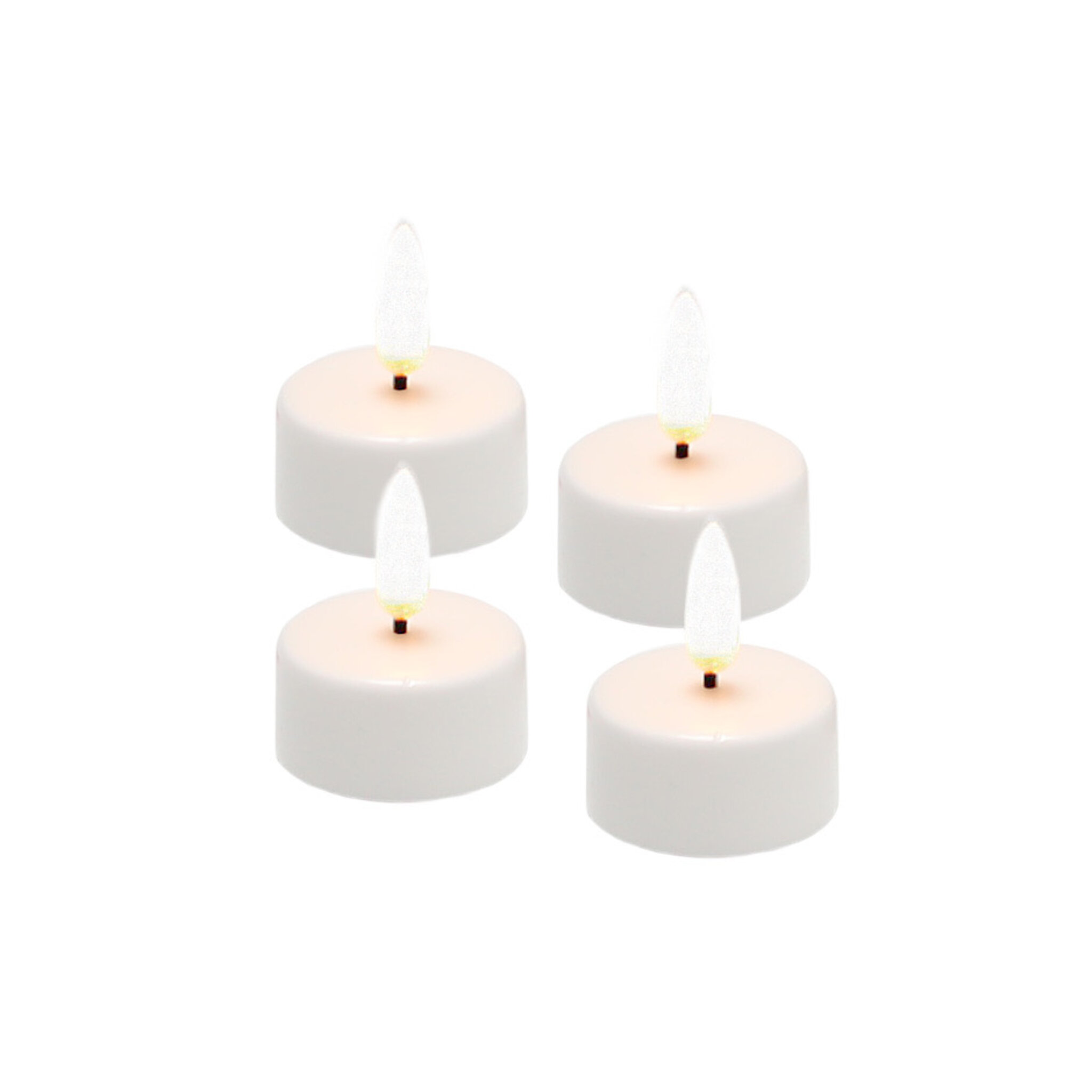 Värmeljus LED 4-pack 3,85x2 cm