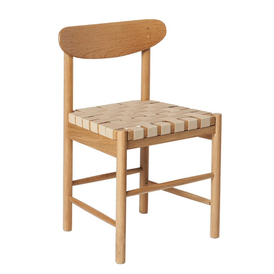 Åhléns Home Stol Alma m sadelgjord 47x76 cm Ek