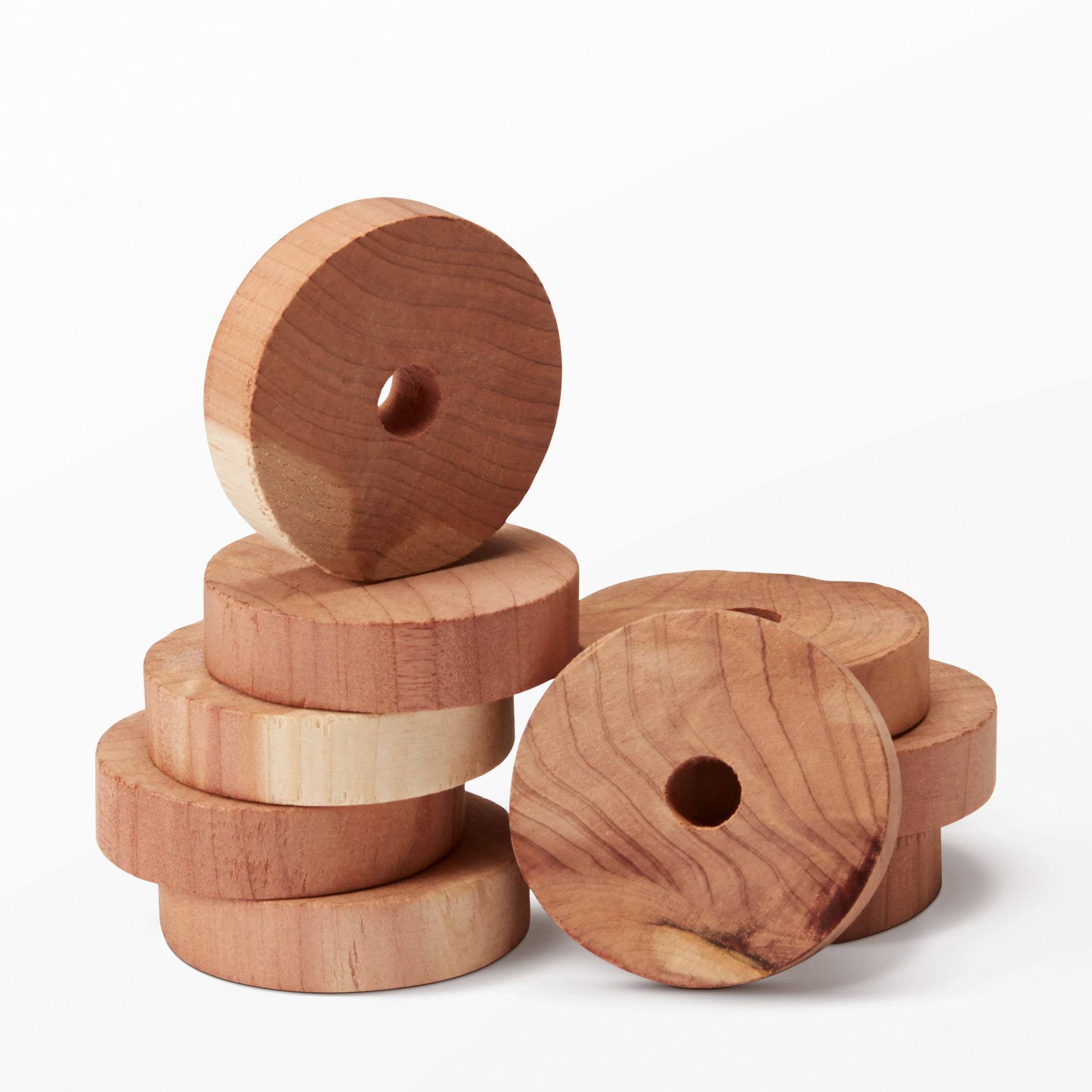Cederträringar, 9-pack