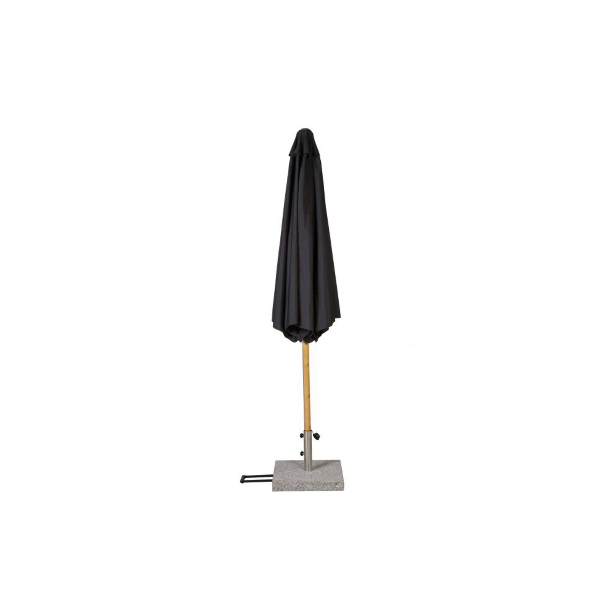 Parasoll 300x242 cm Ixos, trä/svart