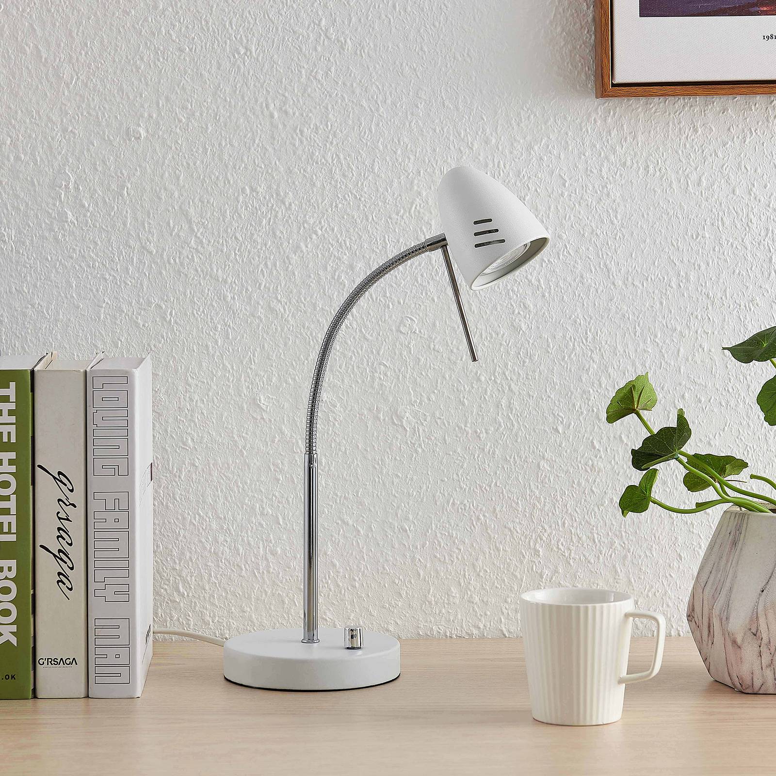 Lindby Heyko LED-bordslampa, dimbar