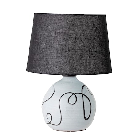 Bordslampa Vit Terracotta