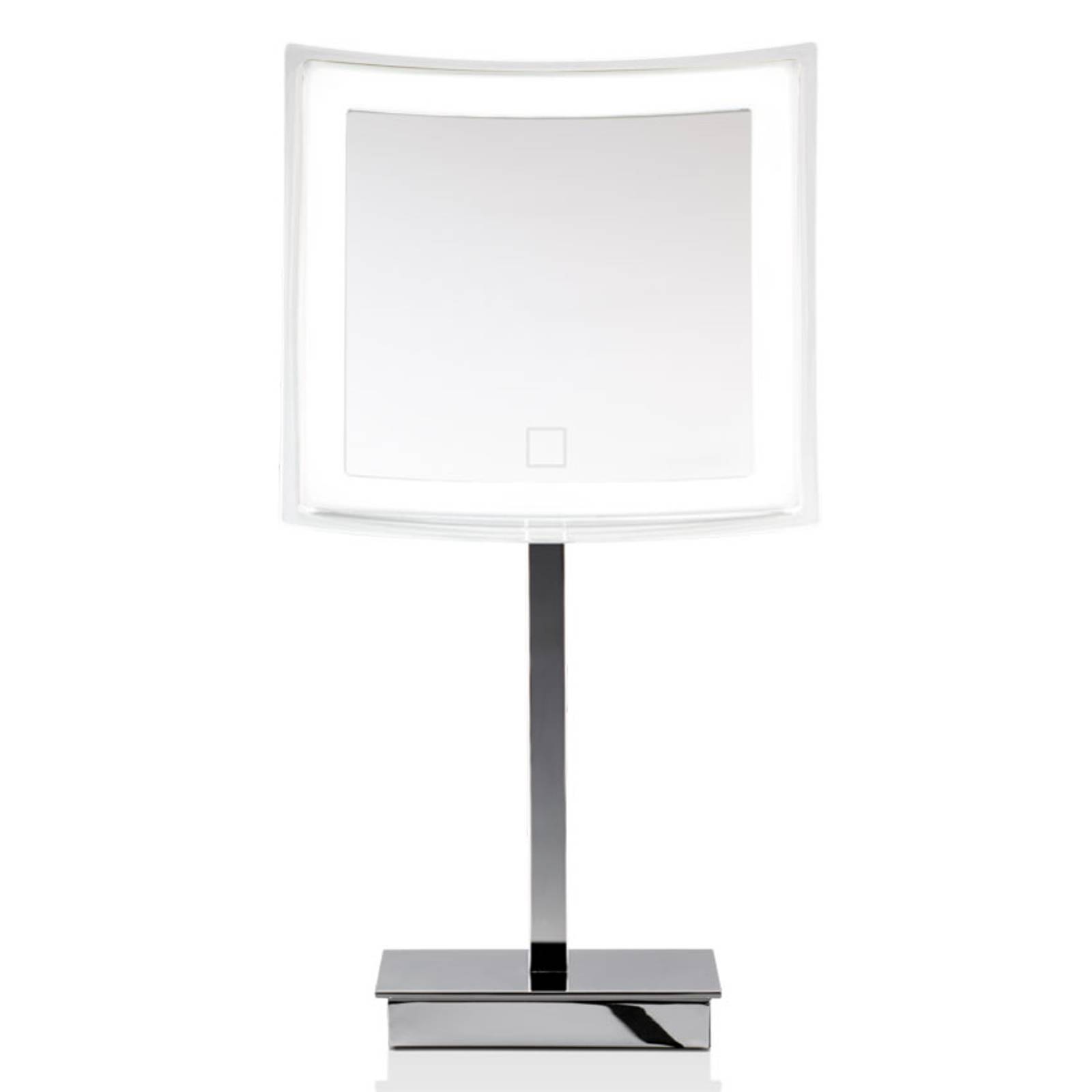 Decor Walther BS 83 Touch LED-bordsspegel kantig