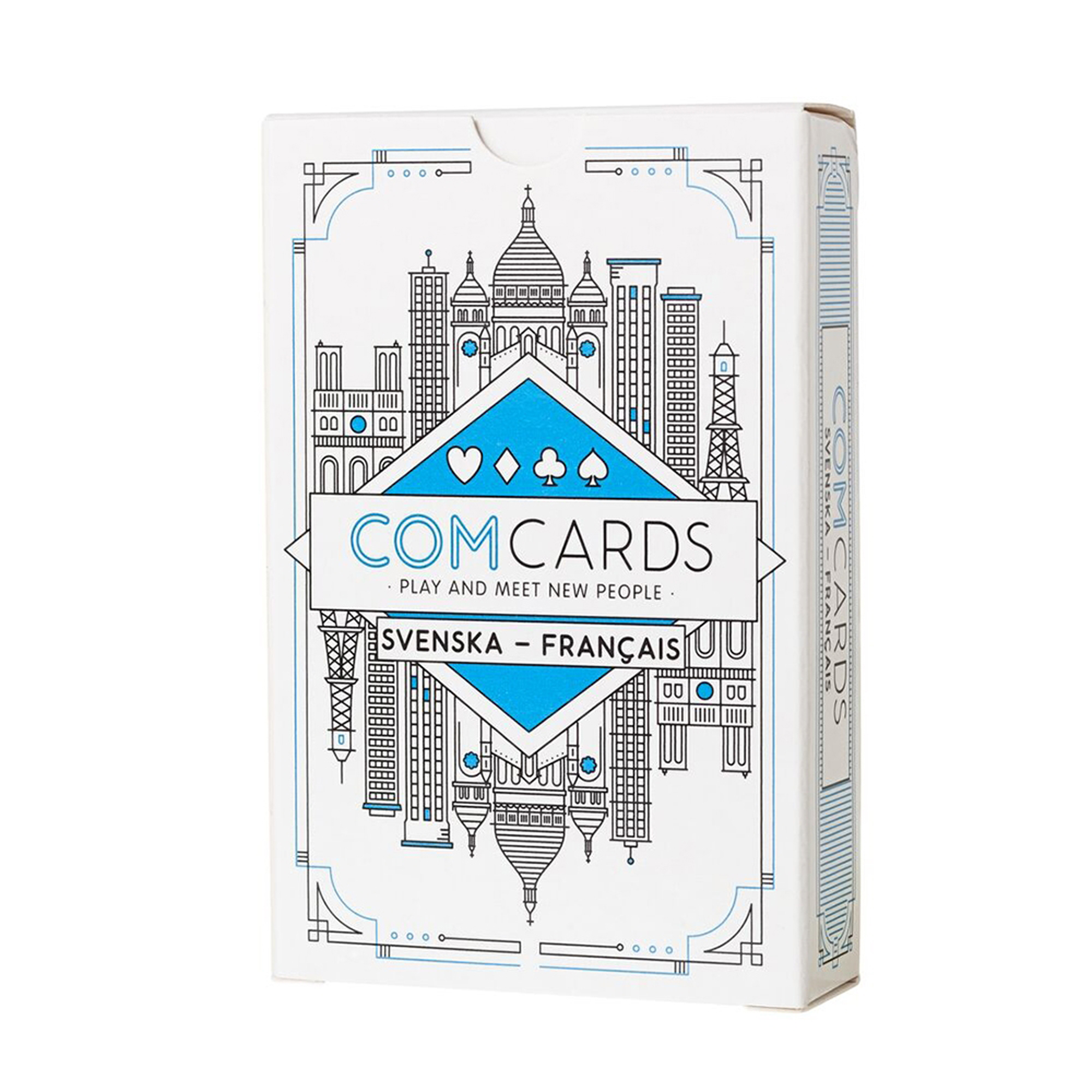 Designtorget Kortlek Comcards Svensk-Français