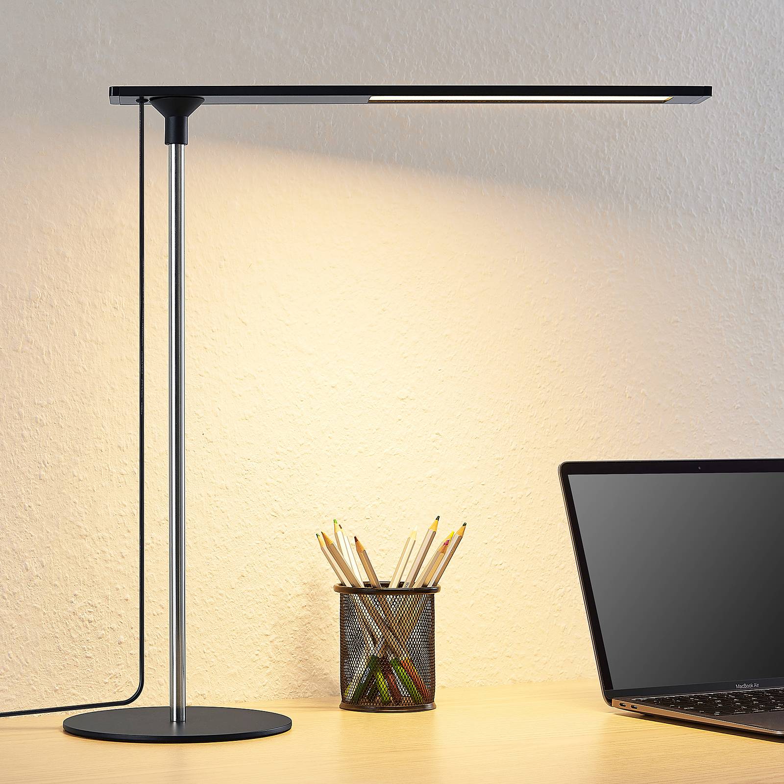 Lucande Pinami LED-bordslampa