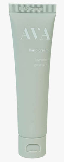 Ava Lavendel Geranium handkräm ljusgrön