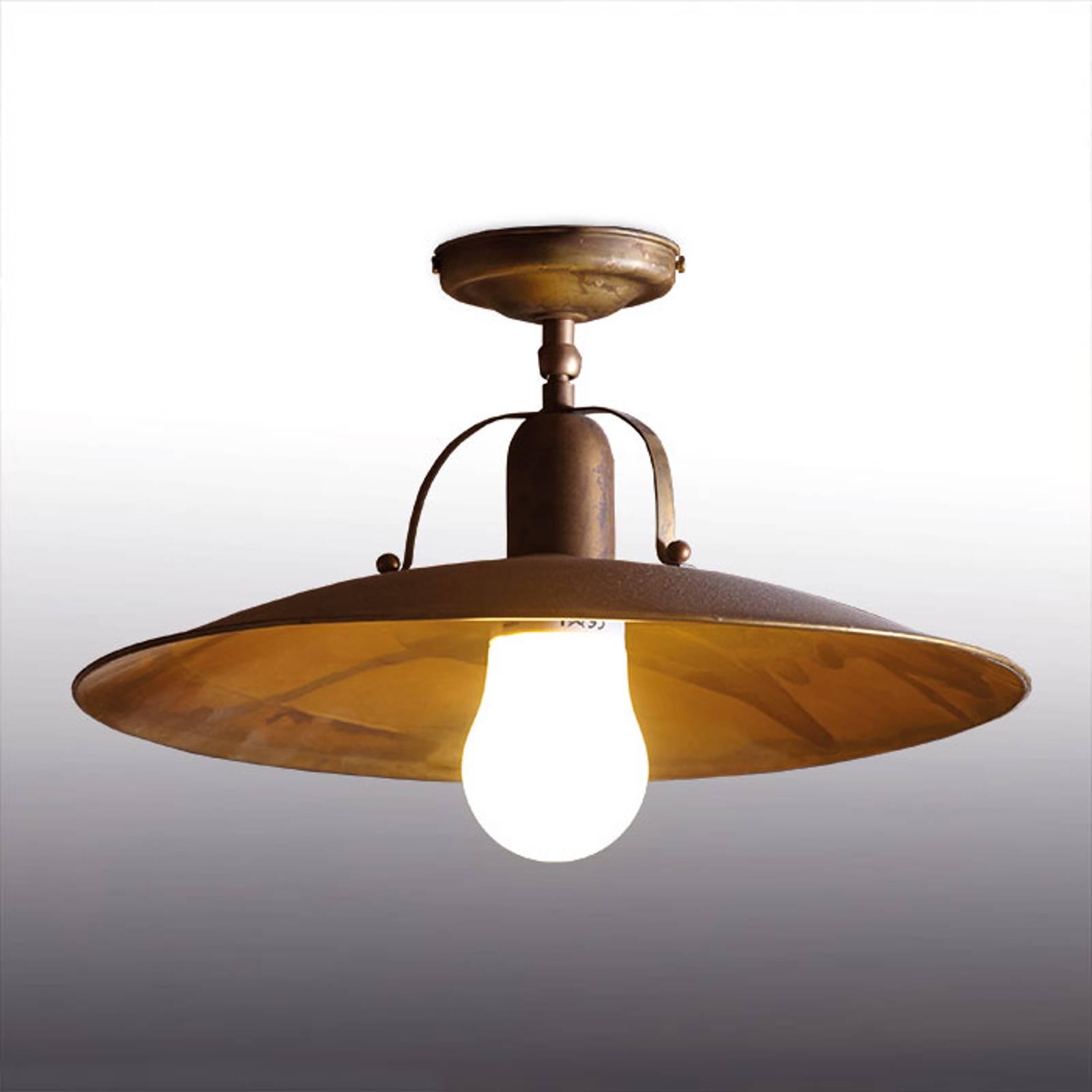 Rustik taklampa Osteria, 39 cm