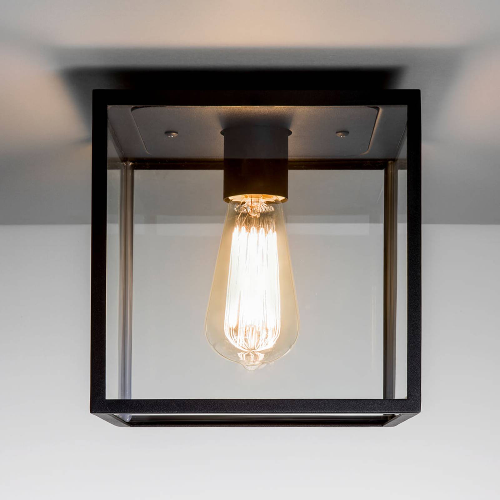 I trendig vintagestil – taklampa Box