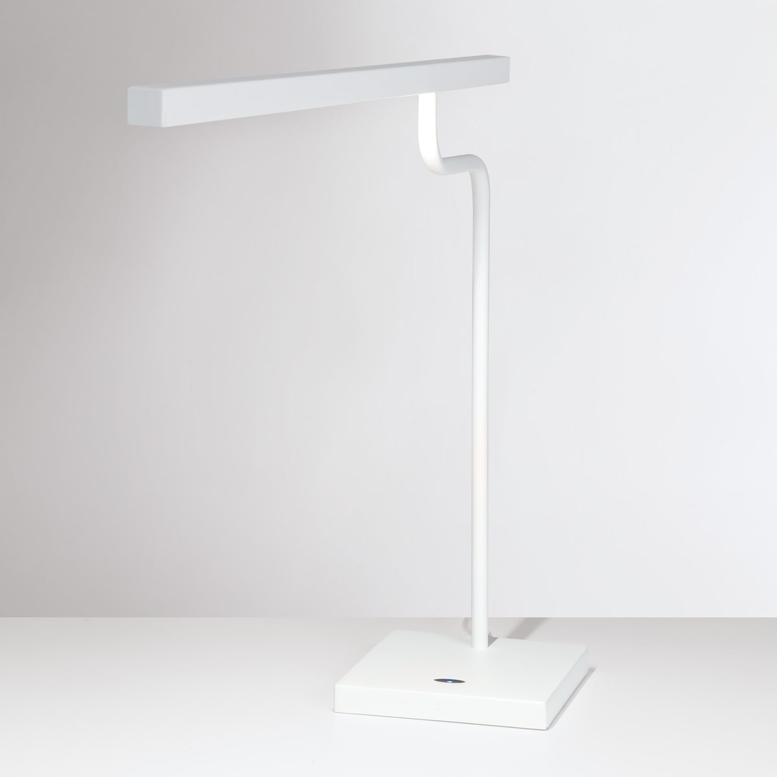 Vit LED-skrivbordslampa MicroStick