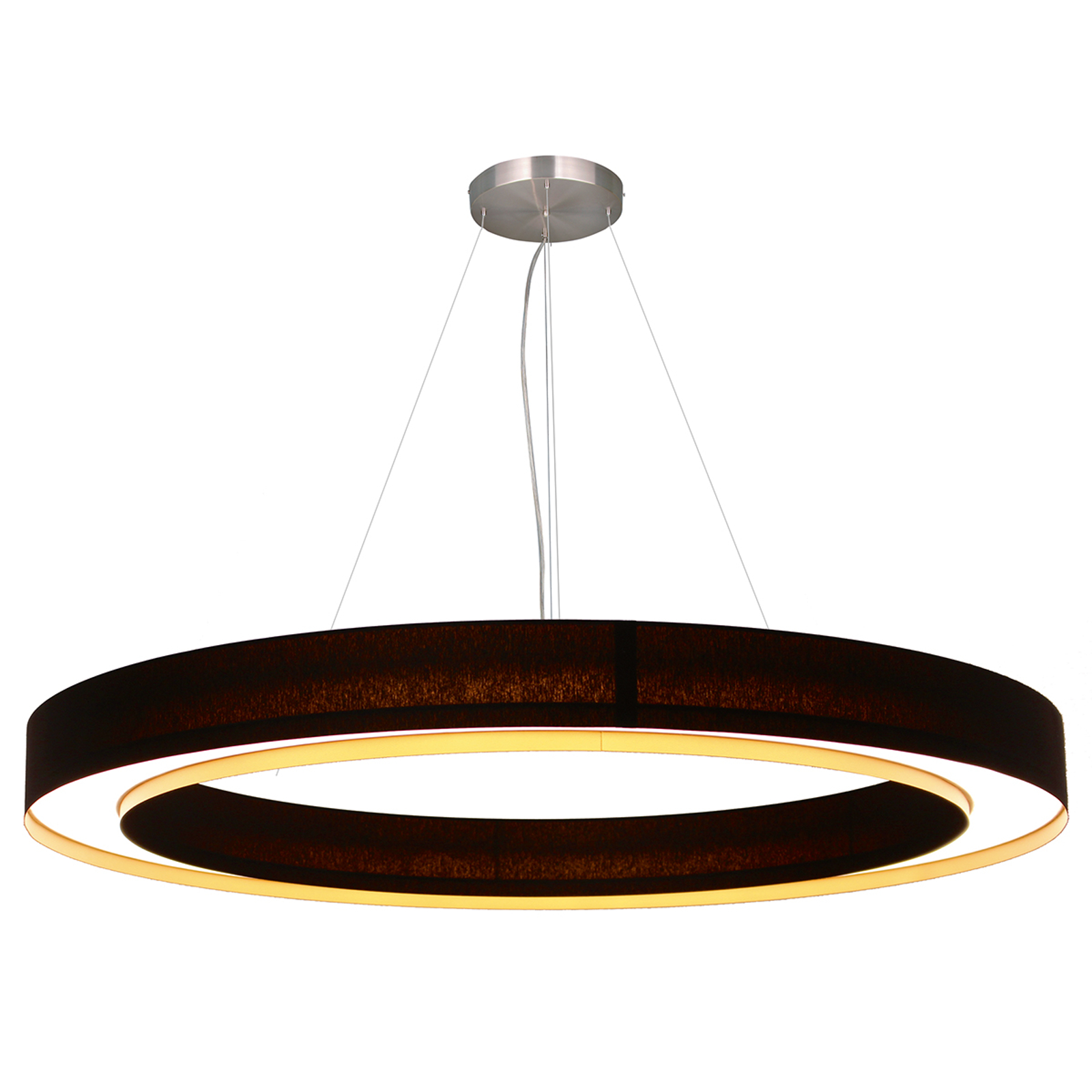 Ringformad LED-taklampa Cloud, 96 cm
