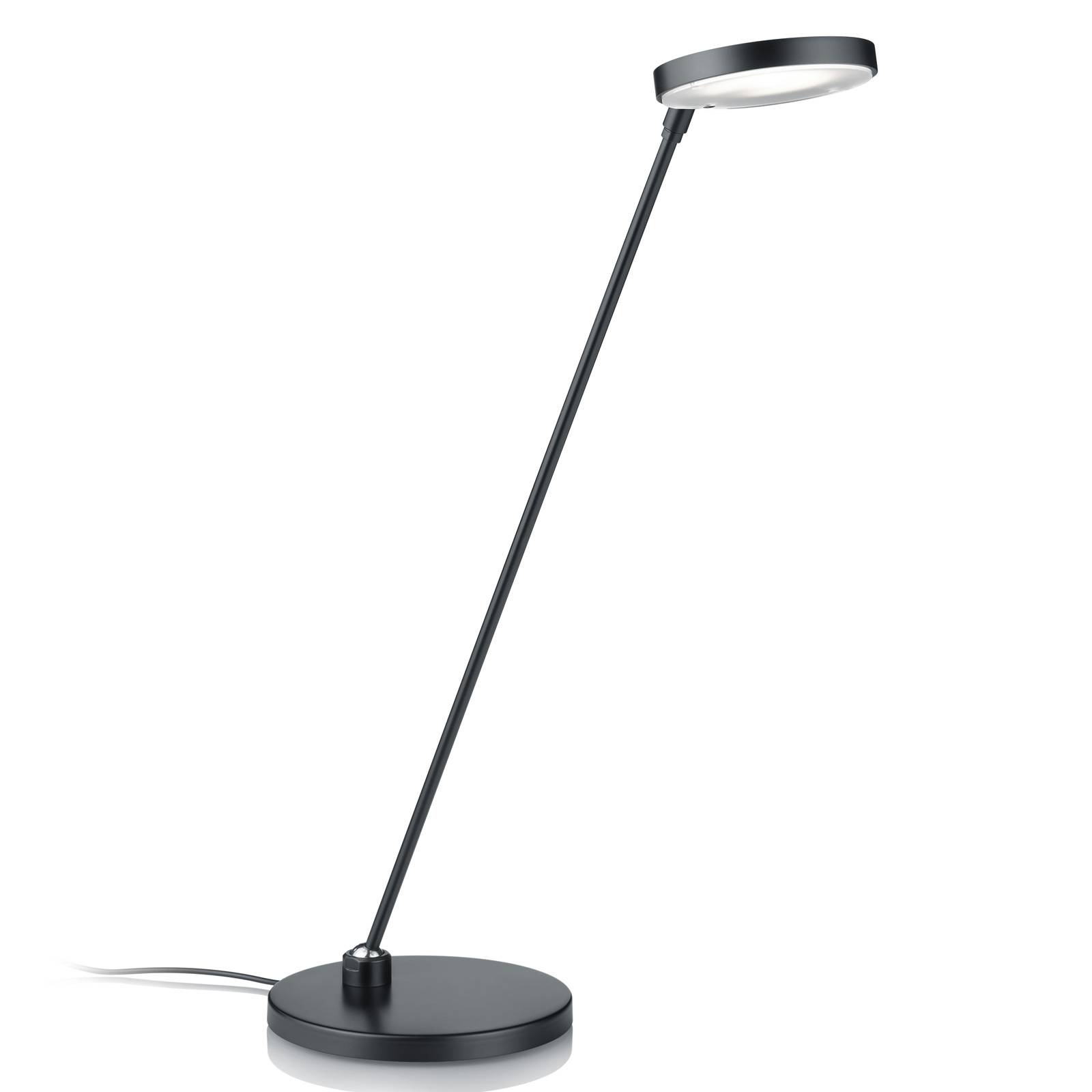 LED-bordslampa Thea-T, svart