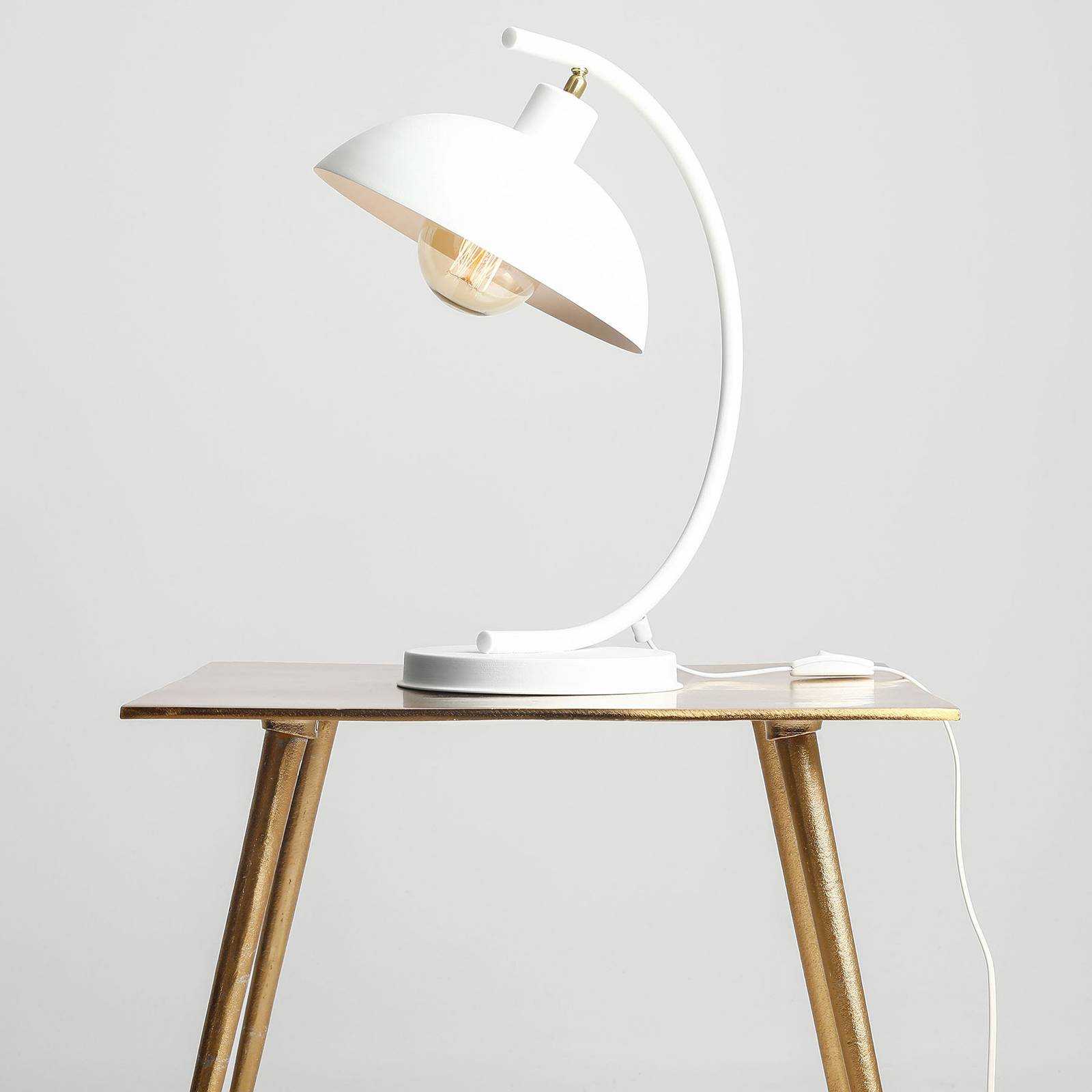 Bordslampa 1036, 1 lampa, vit