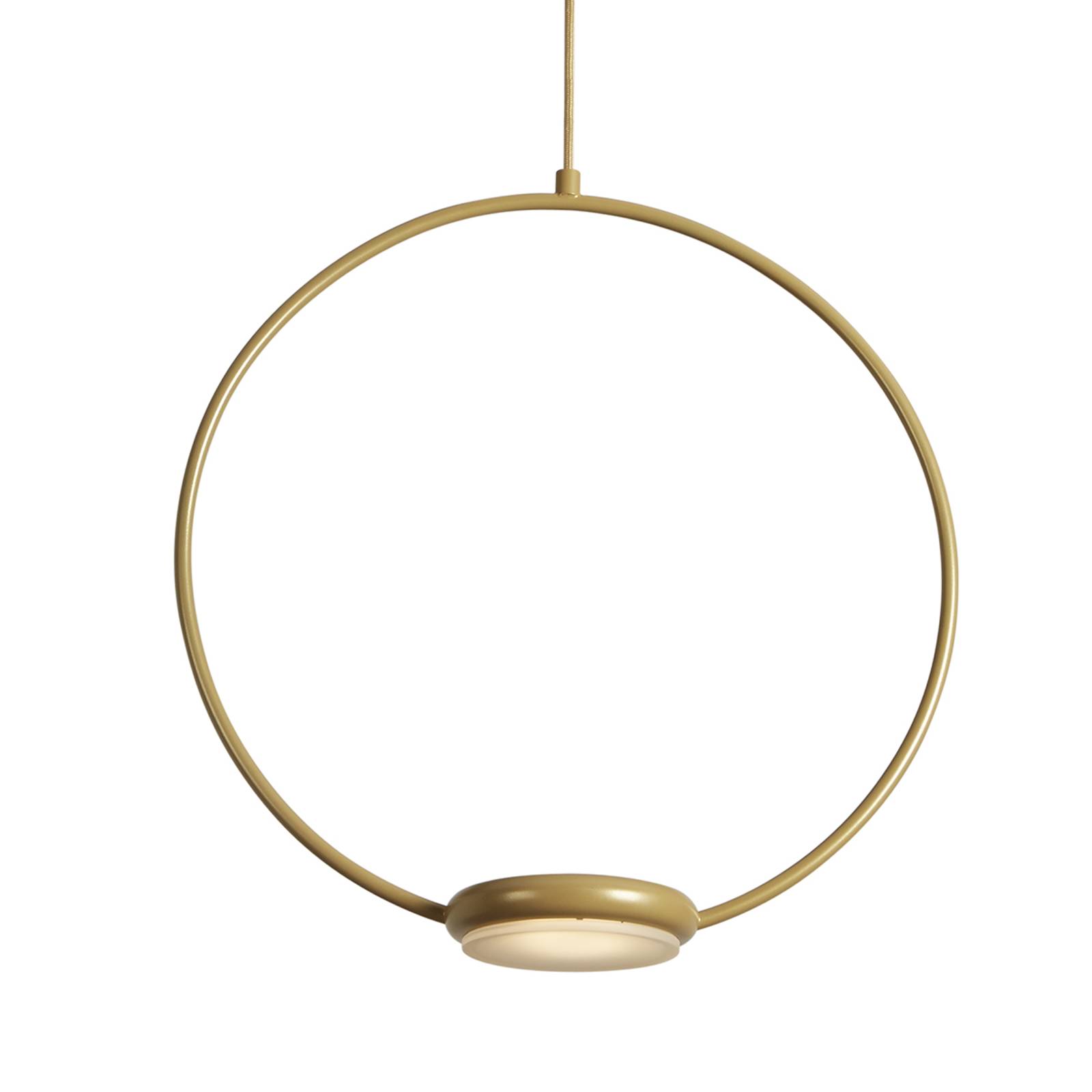 Gyllene LED-taklampa Odigiotto