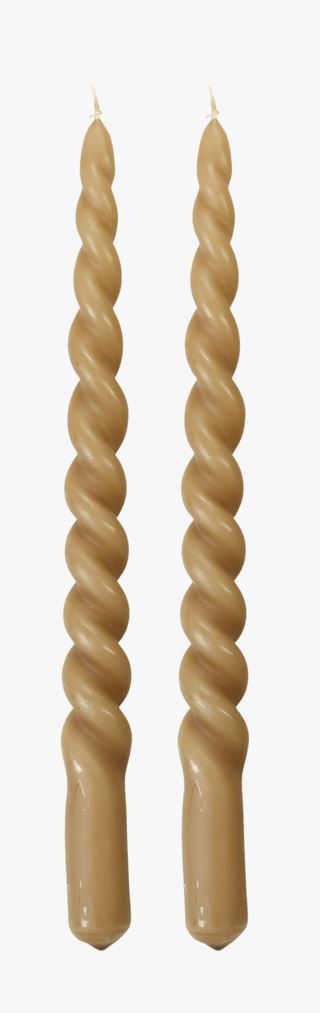 Twisted kronljus beige