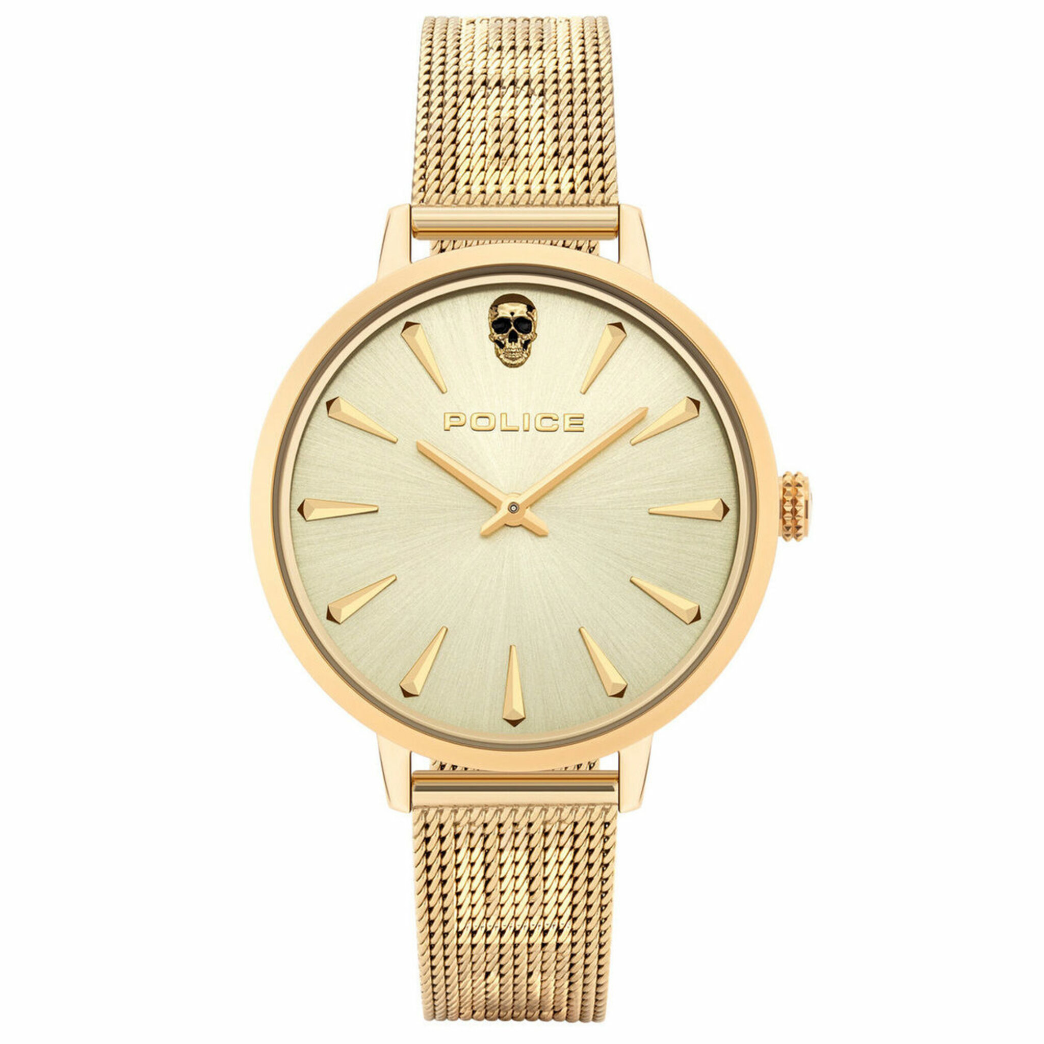 Pl16035msg.22mm, Quartz, 36mm, 3atm, gold