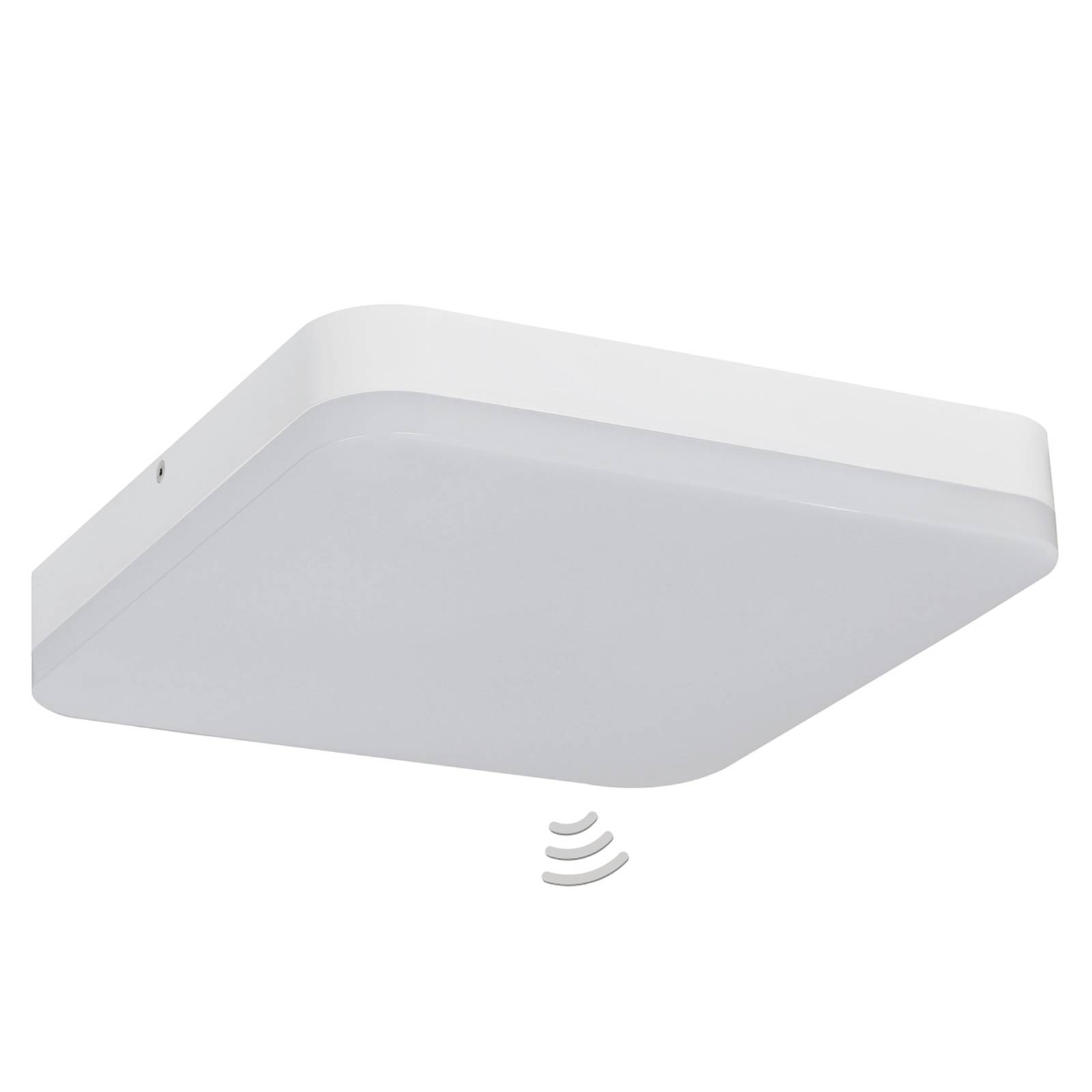 Med sensor - LED-taklampa Office Square