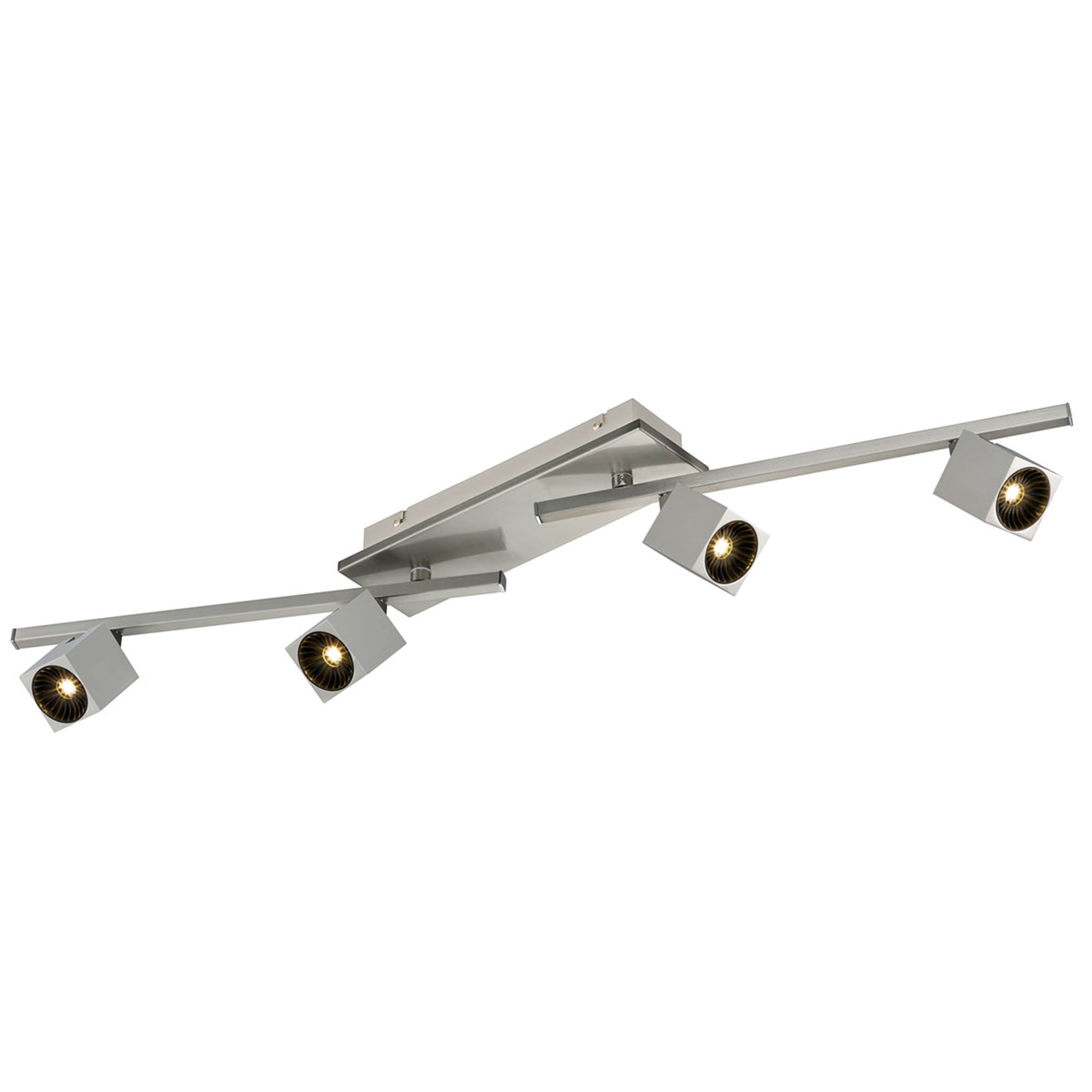 Med Osram-LED:er - takspotlight Cuba, 4 lampor