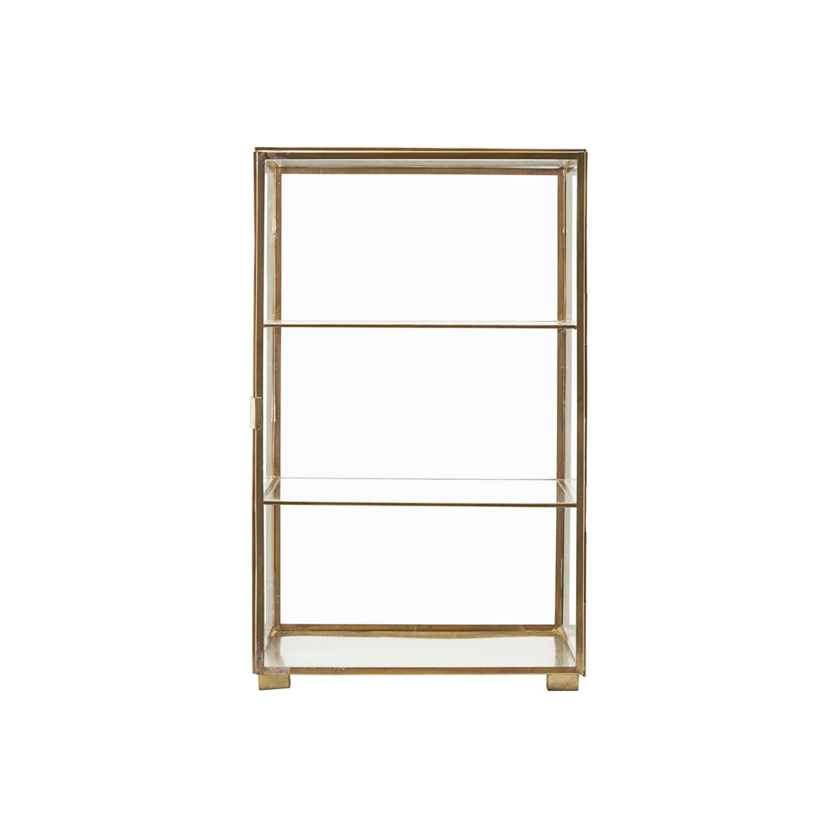 Glasskåp mässing 35 X 56.6 cm, House Doctor