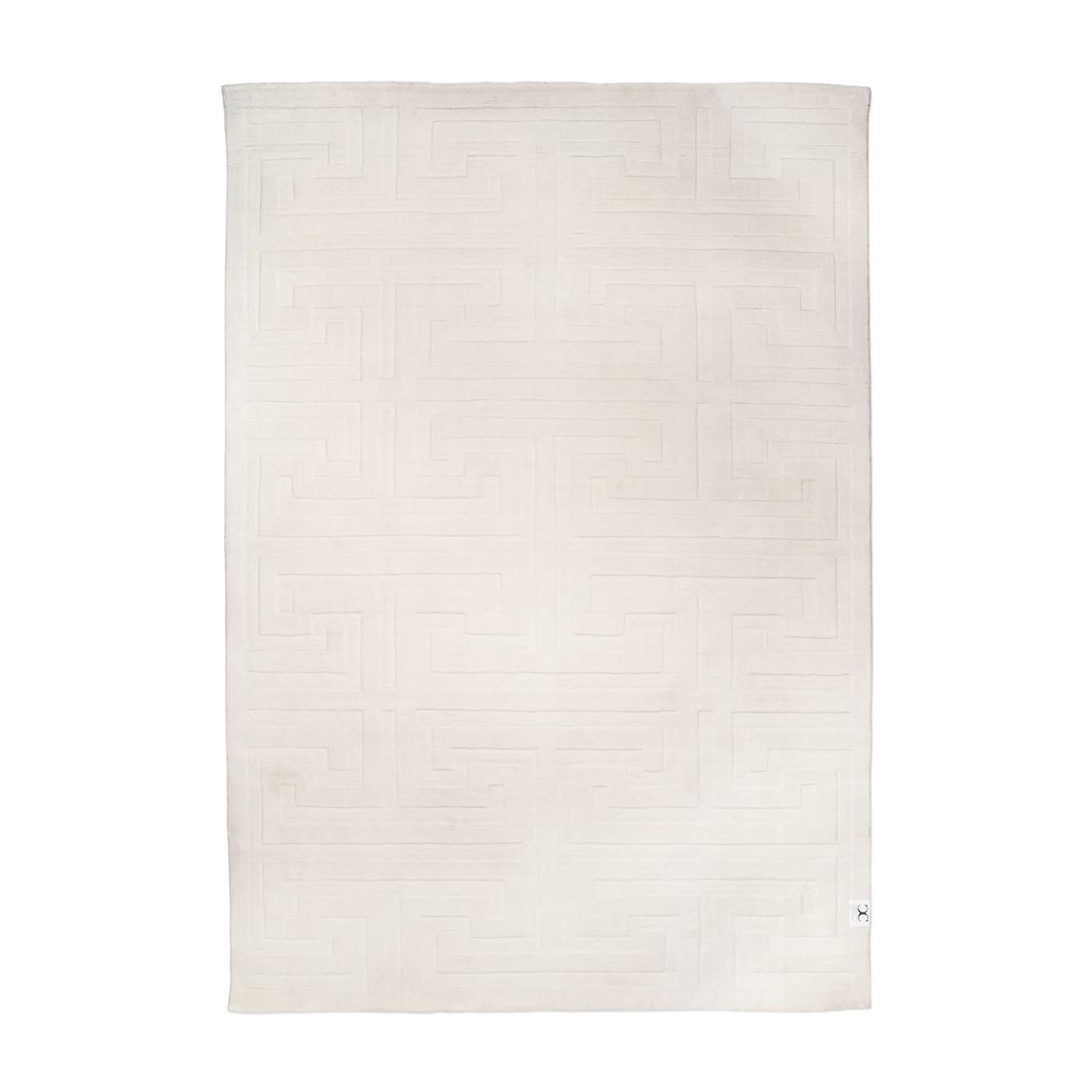 Vit ullmatta KEY WOOL 200 x 300 cm, Classic Collection