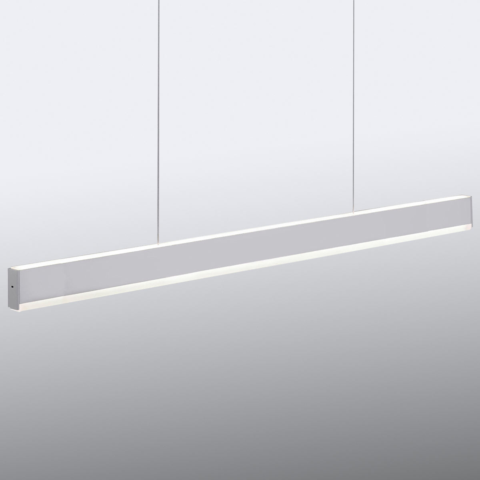 Dimbar LED-pendellampa Arina - längd 140 cm