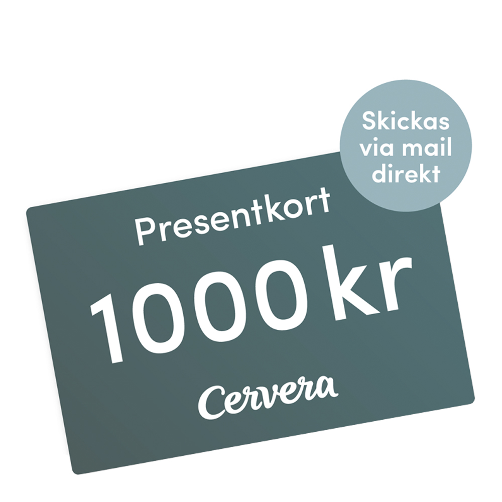 Cervera - Presentkort 1000 kr Digitalt