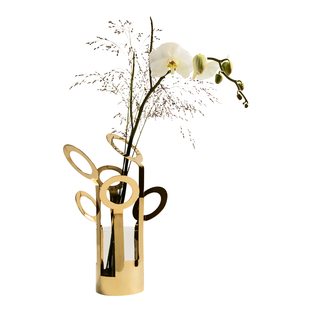 Klong - Fanny Vas liten 17 cm Mässing