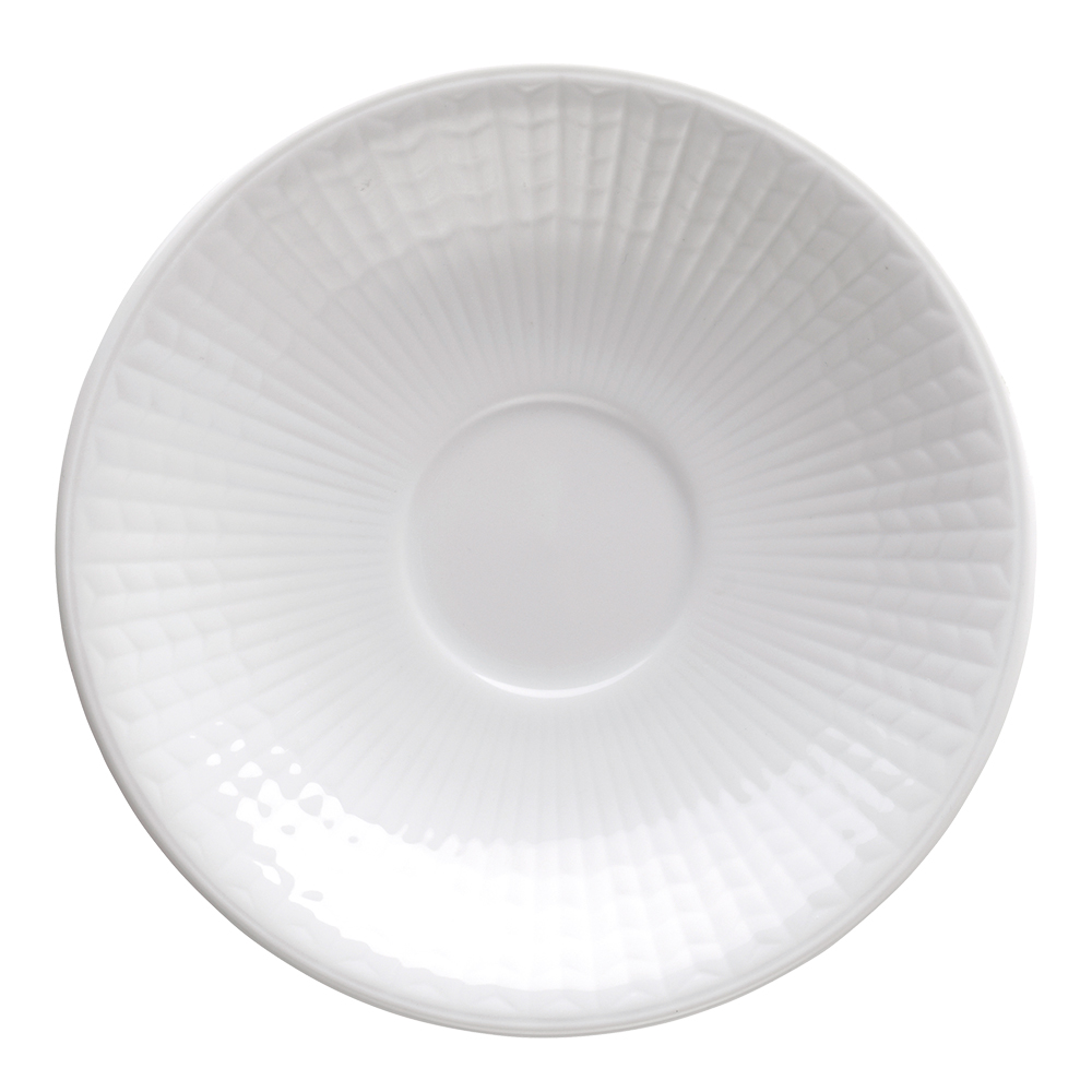 Rörstrand - Swedish Grace Kaffekoppsfat 13 cm Snö