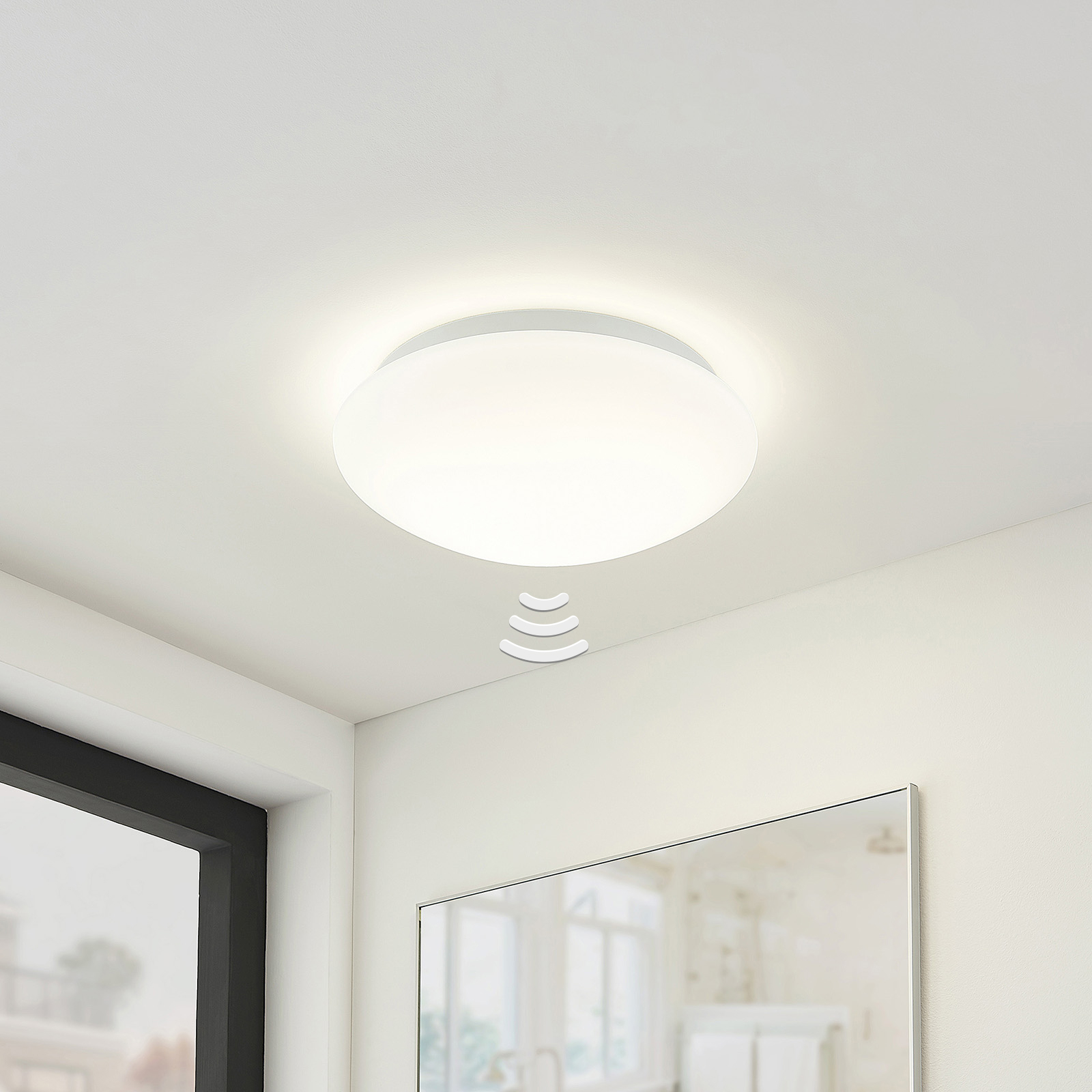 Arcchio Marlie LED-taklampa, sensor, 4 000 K