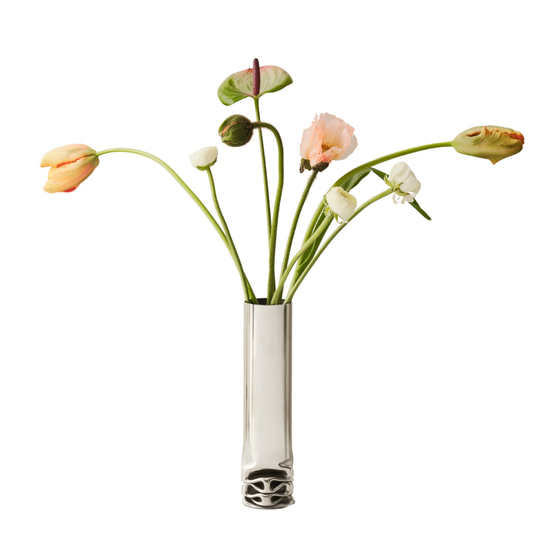 Design House Stockholm Vas Hydraulic 6x25 cm Silver