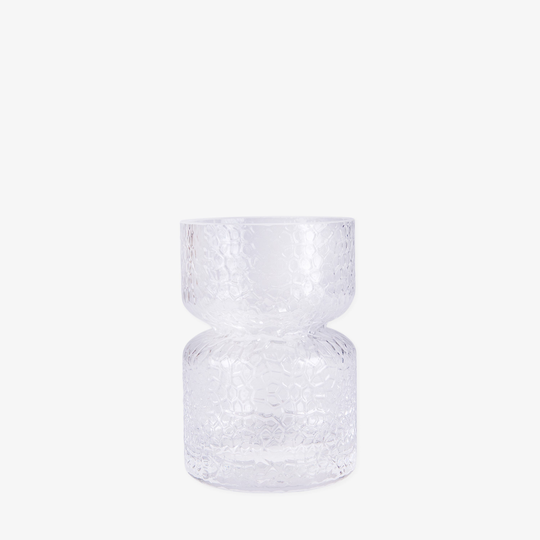Vas Hyacint Struktur 12x8cm