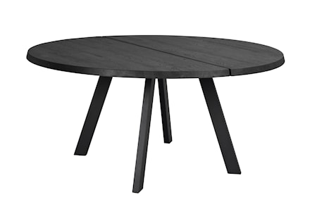 Fred Matbord Runt svart Ask 160 cm